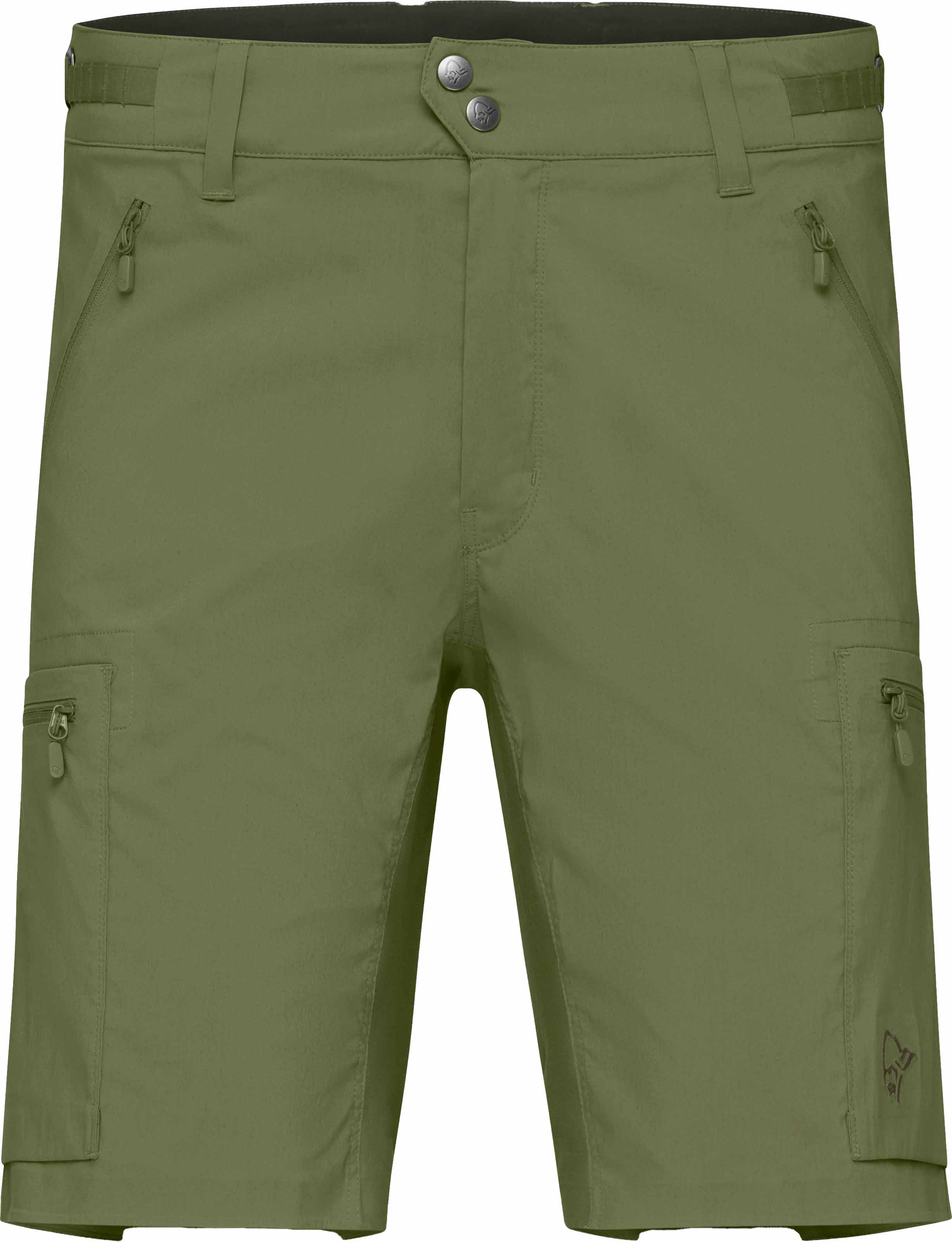 Femund Light Cotton Shorts M'S Loden Green + Norrona