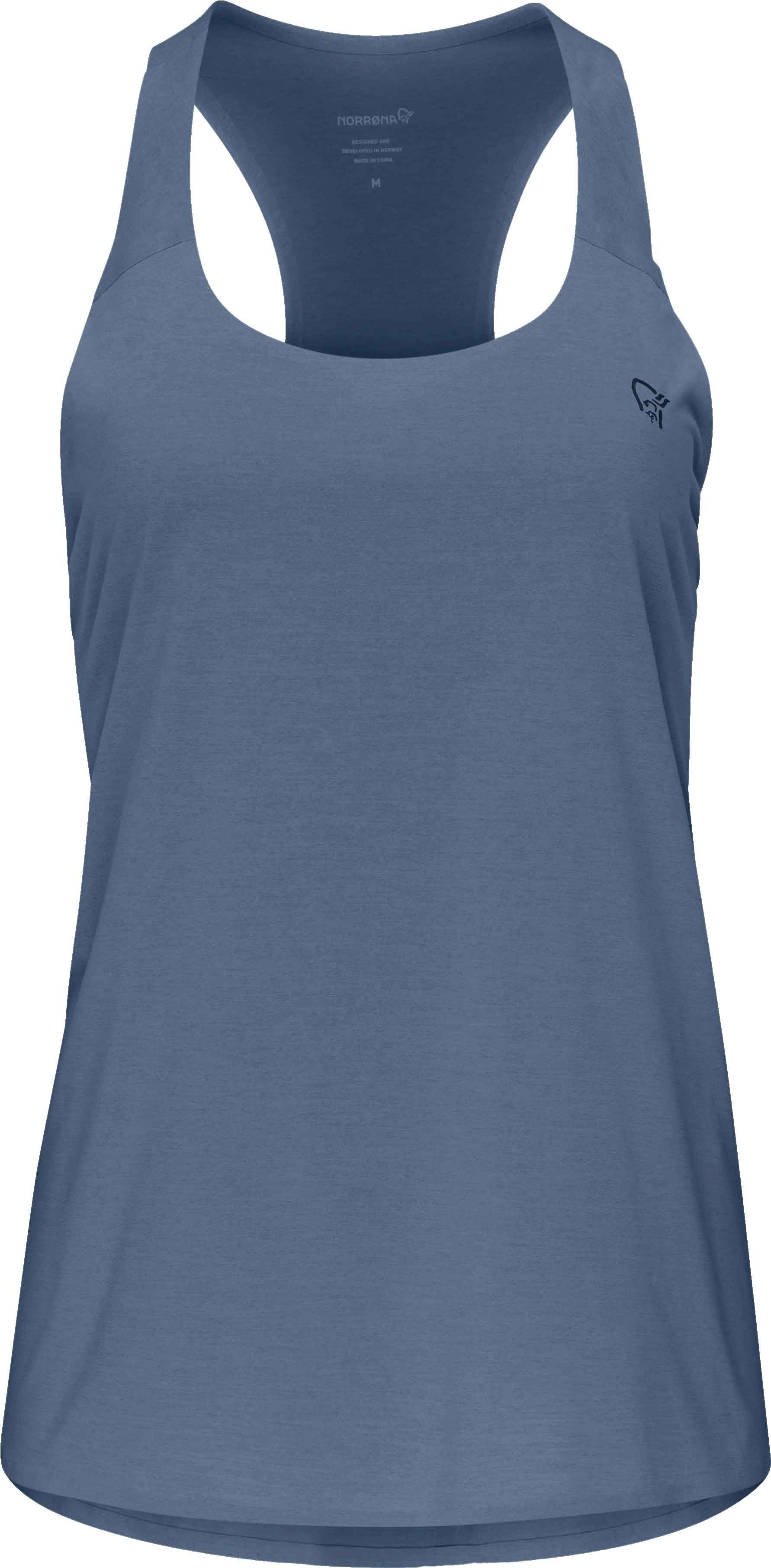 Femund Tech Singlet W'S Vintage Indigo + Norrona