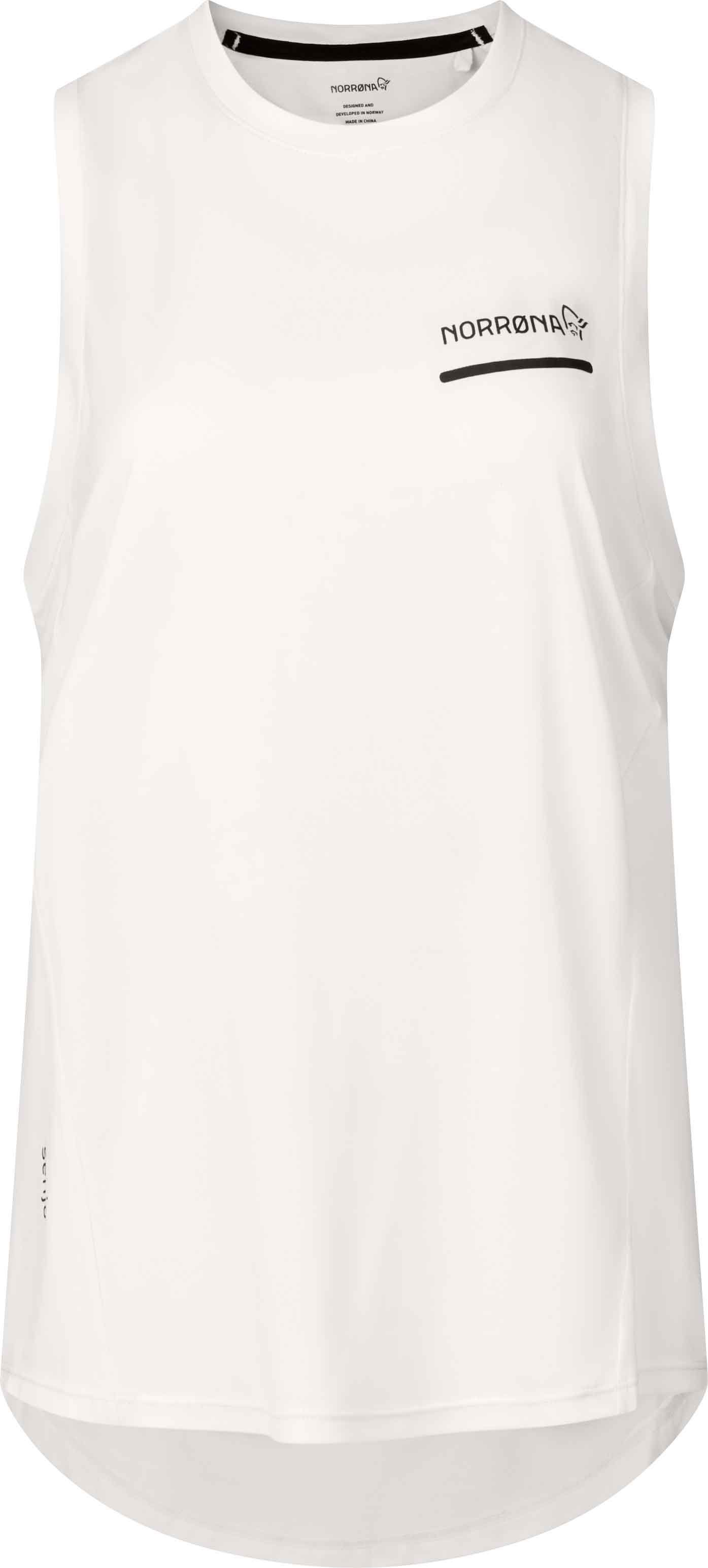 Senja Equaliser Tank Top W'S Snow White + Norrona