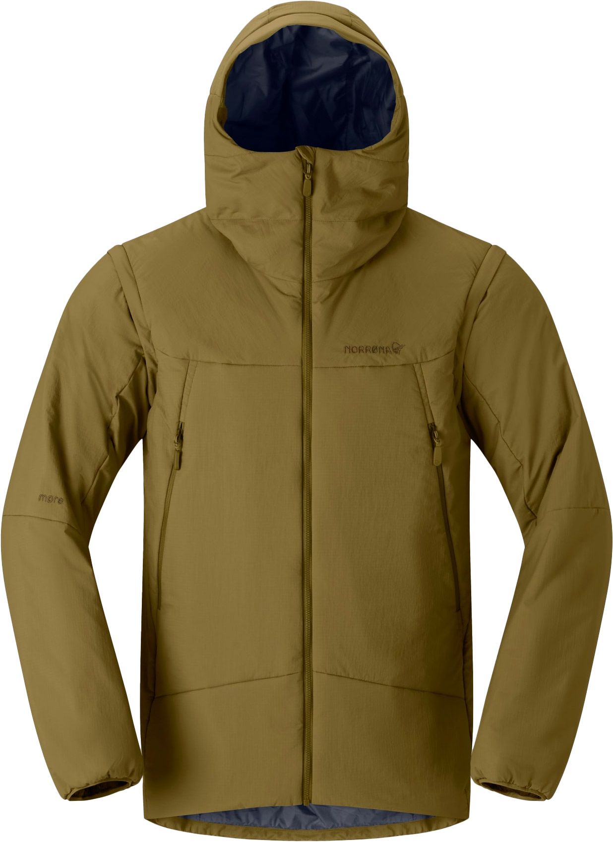 More Thermo60 Aero100 Jacket M Dark Olive + Norrona