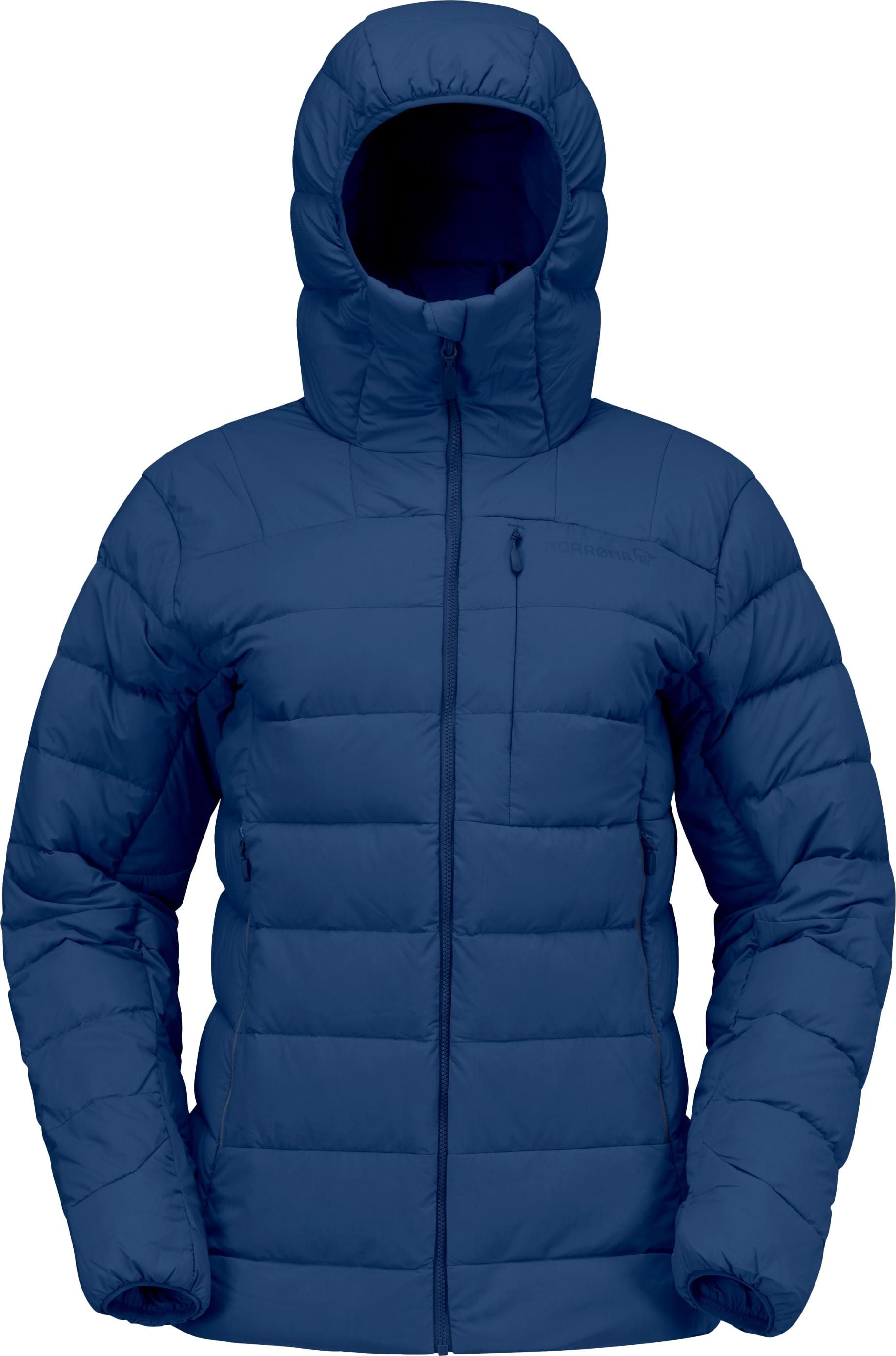 Femund Down700 Zip Hood W Indigo Night + Norrona