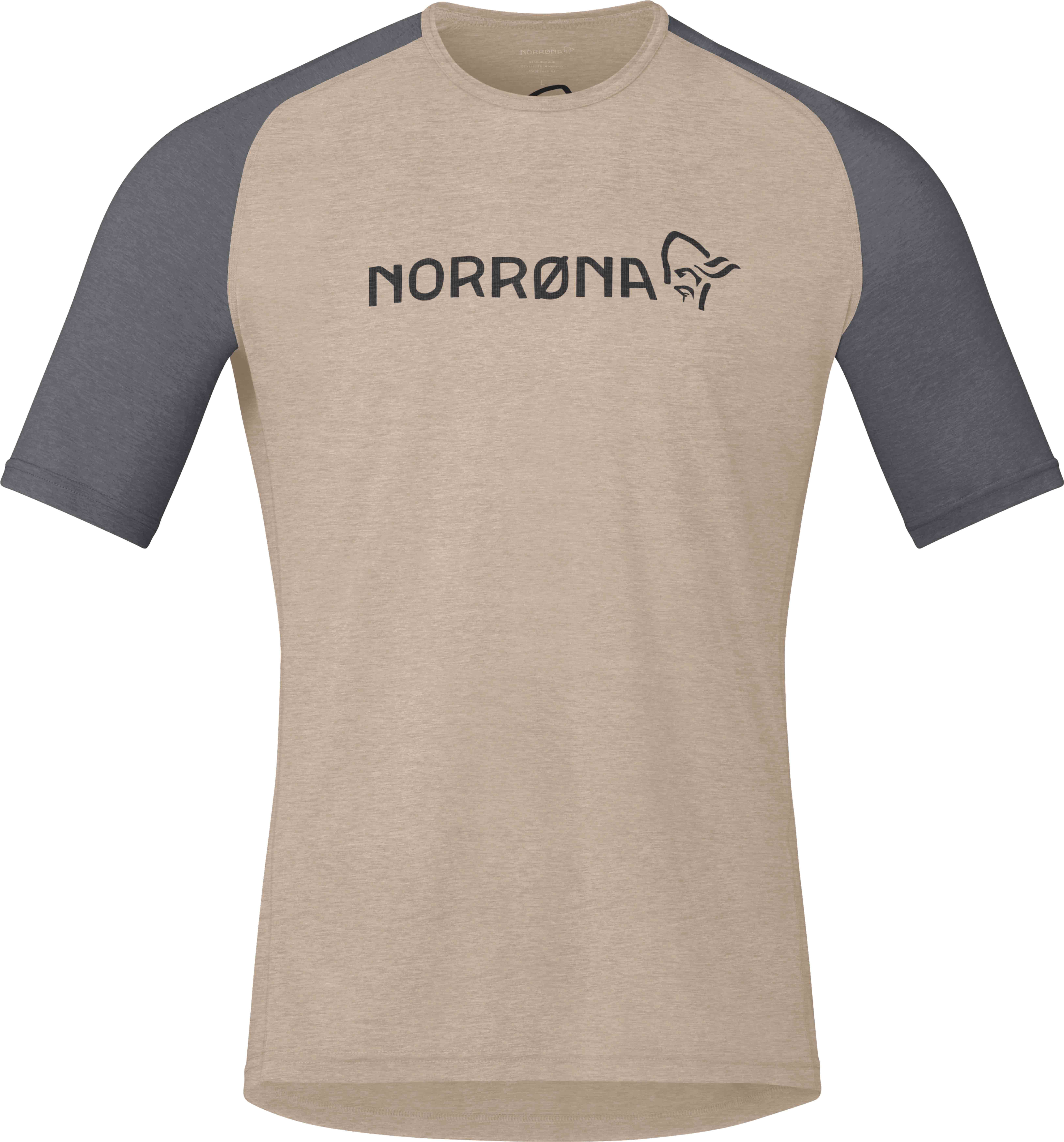 Fjora Equaliser Lightweight T-Shirt M Winter Twig Beluga + Norrona