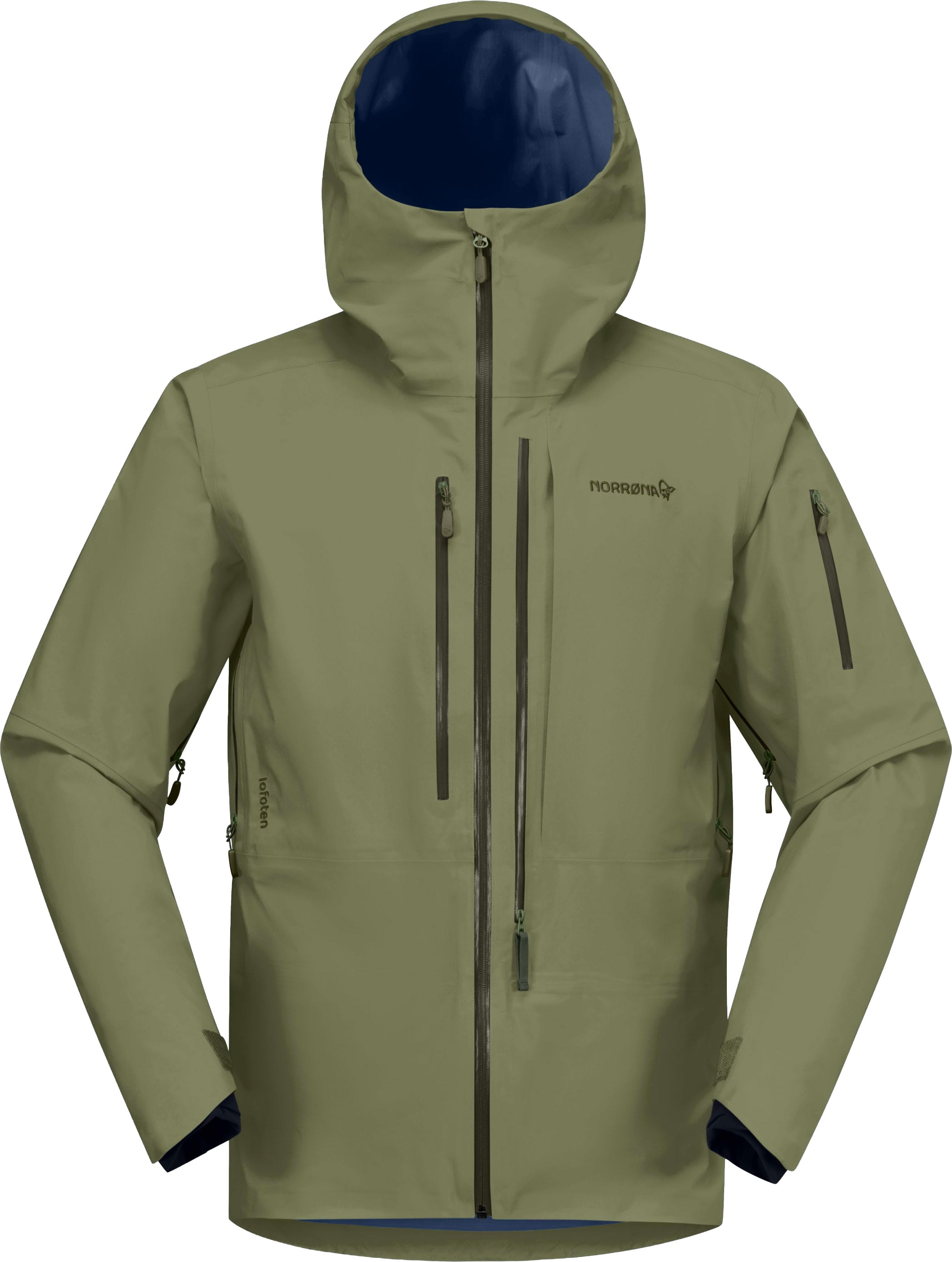 Lofoten Gore-Tex Pro Jacket M Deep Lichen Green + Norrona