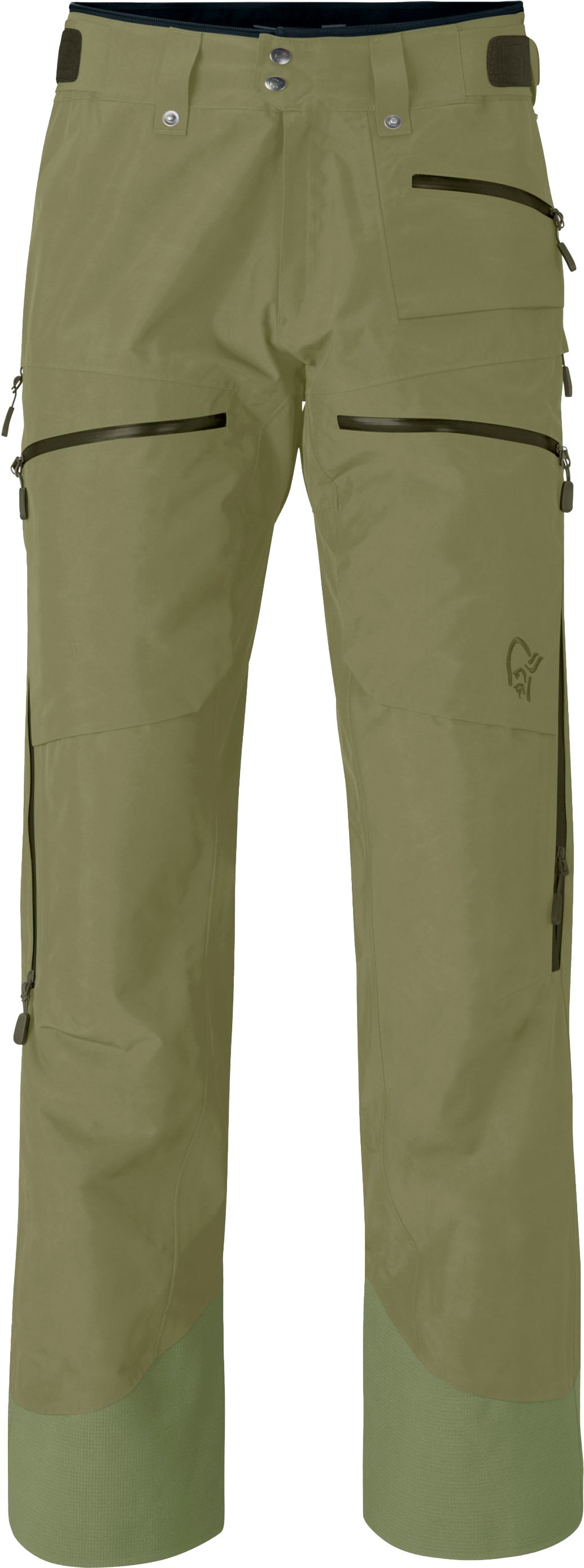 Lofoten Gore-Tex Insulated Pants M Deep Lichen Green + Norrona