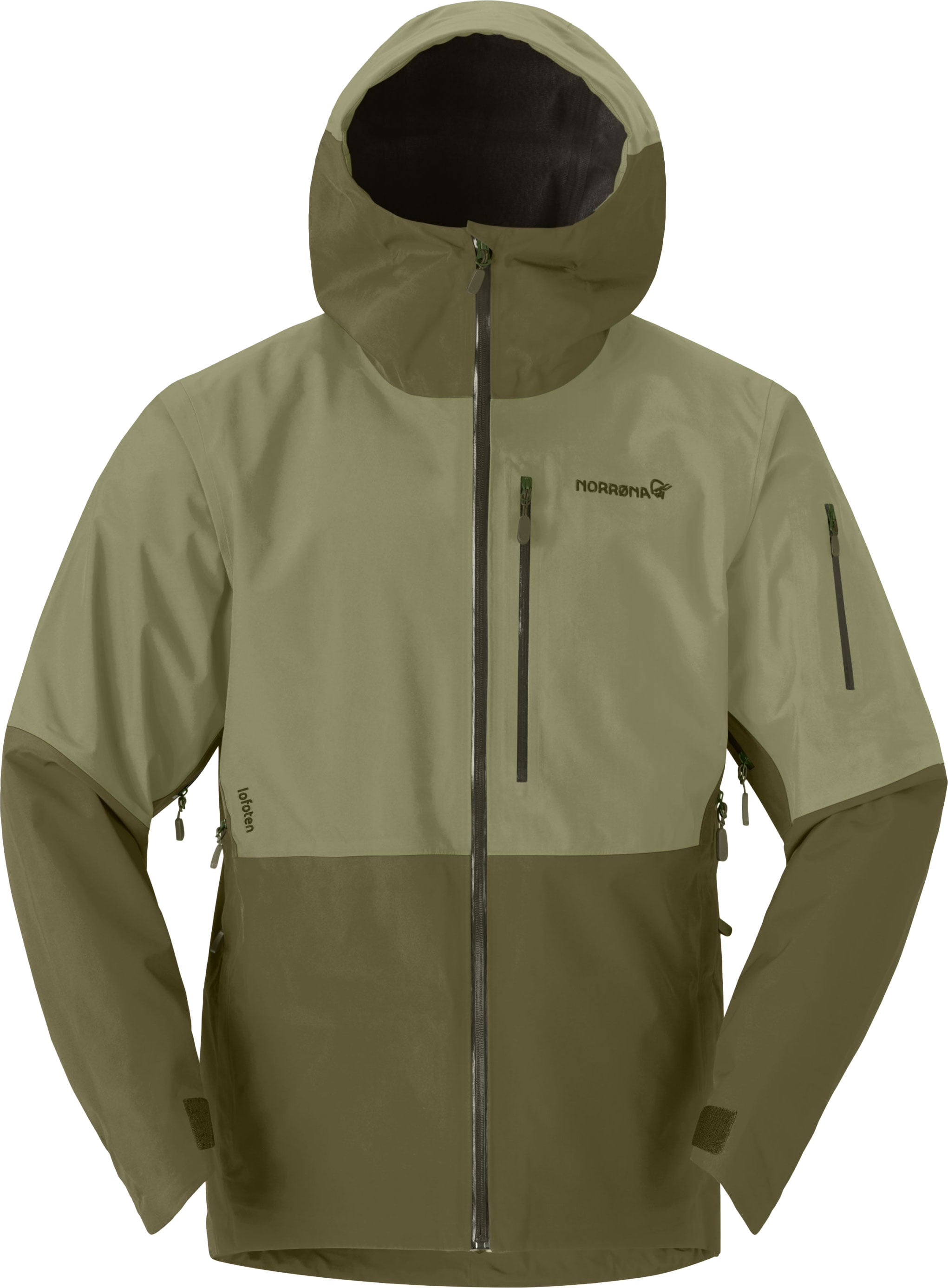 Lofoten Gore-Tex Jacket M Olive Night Deep Lichen Green + Norrona
