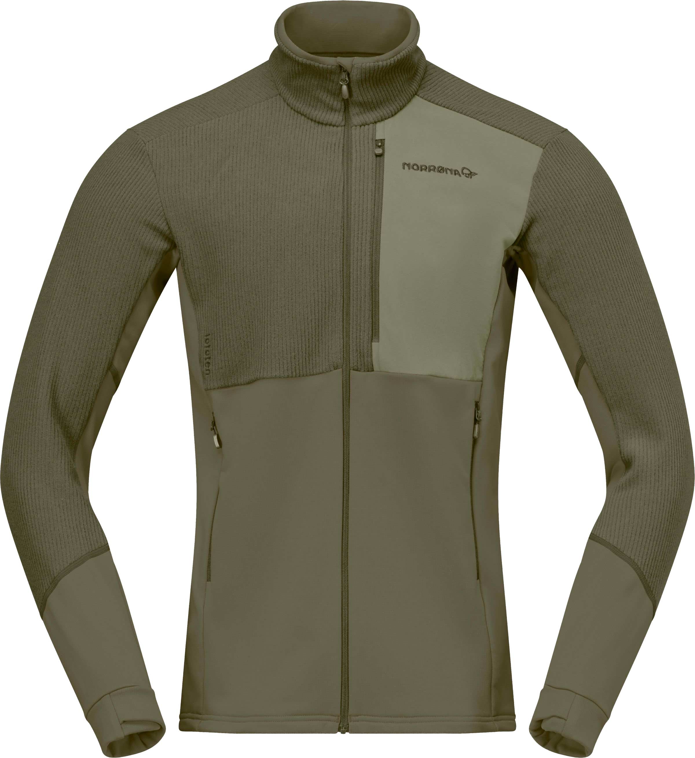 Lofoten Warm2 Jacket M Olive Night Deep Lichen Green + Norrona