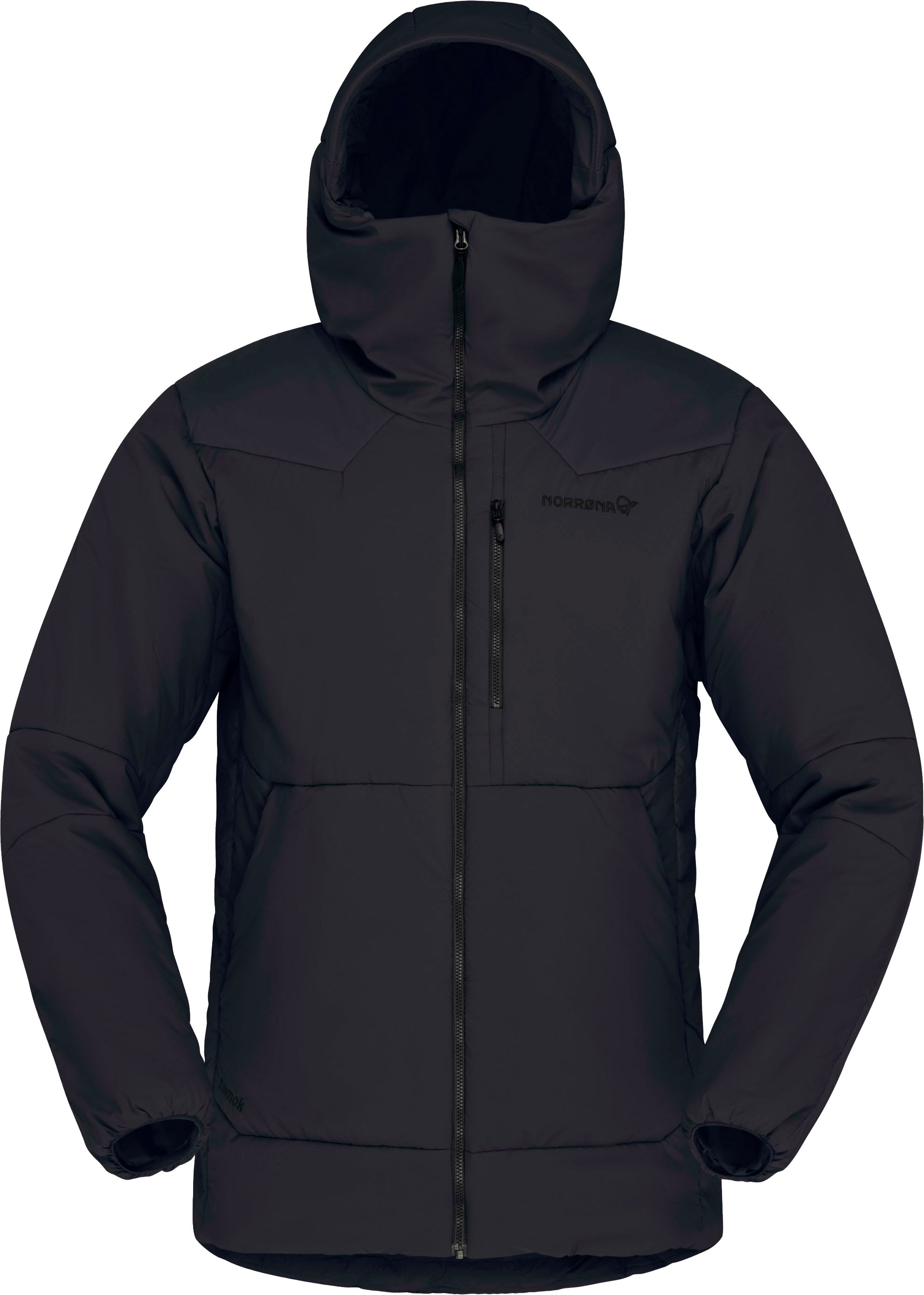 Tamok Thermo80 Zip Hood M Caviar Black + Norrona