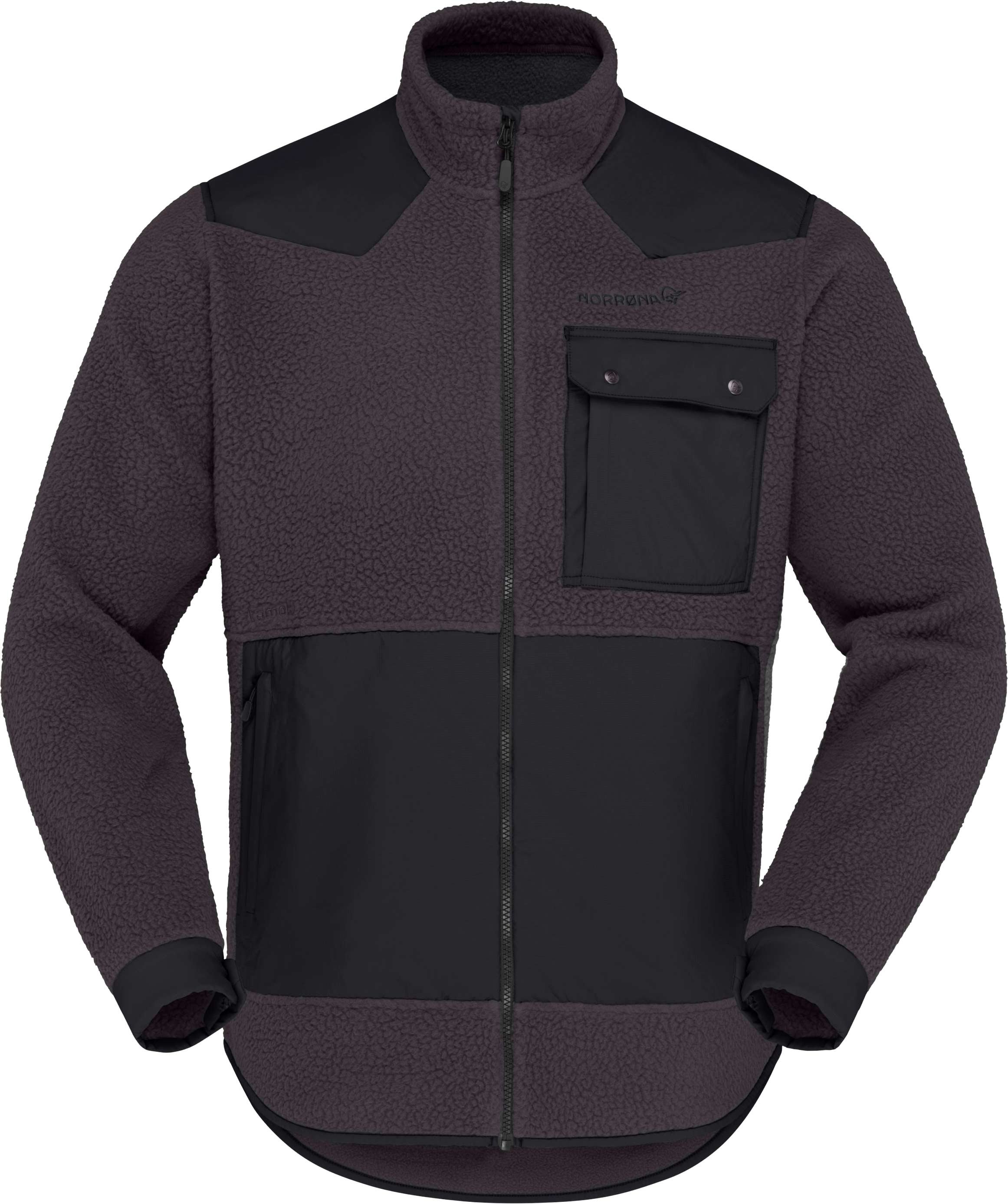 Tamok Warm3 Jacket M Phantom Caviar Black + Norrona