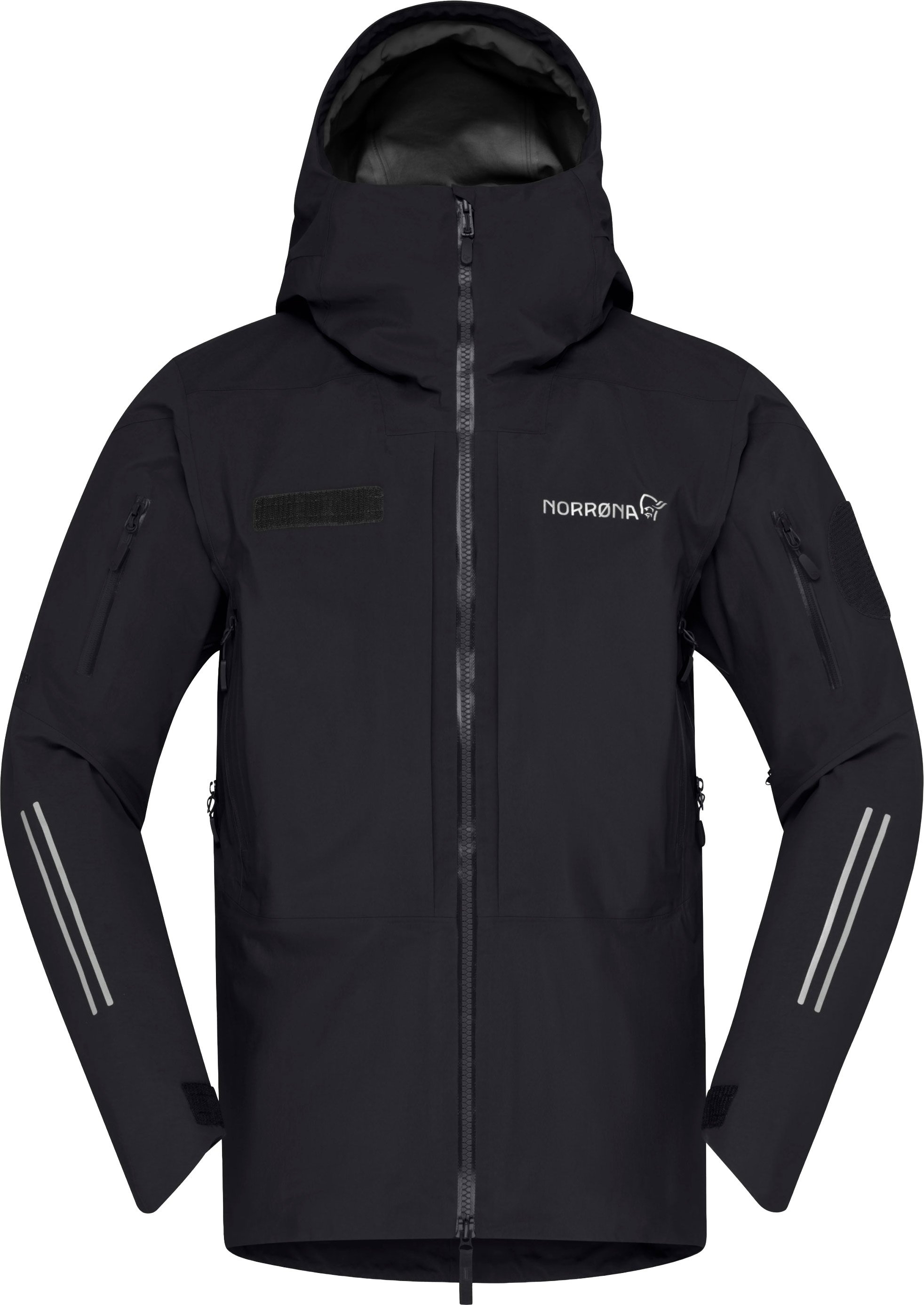 Trollveggen Gore-Tex Pro Rescue Jacket M Caviar Black + Norrona