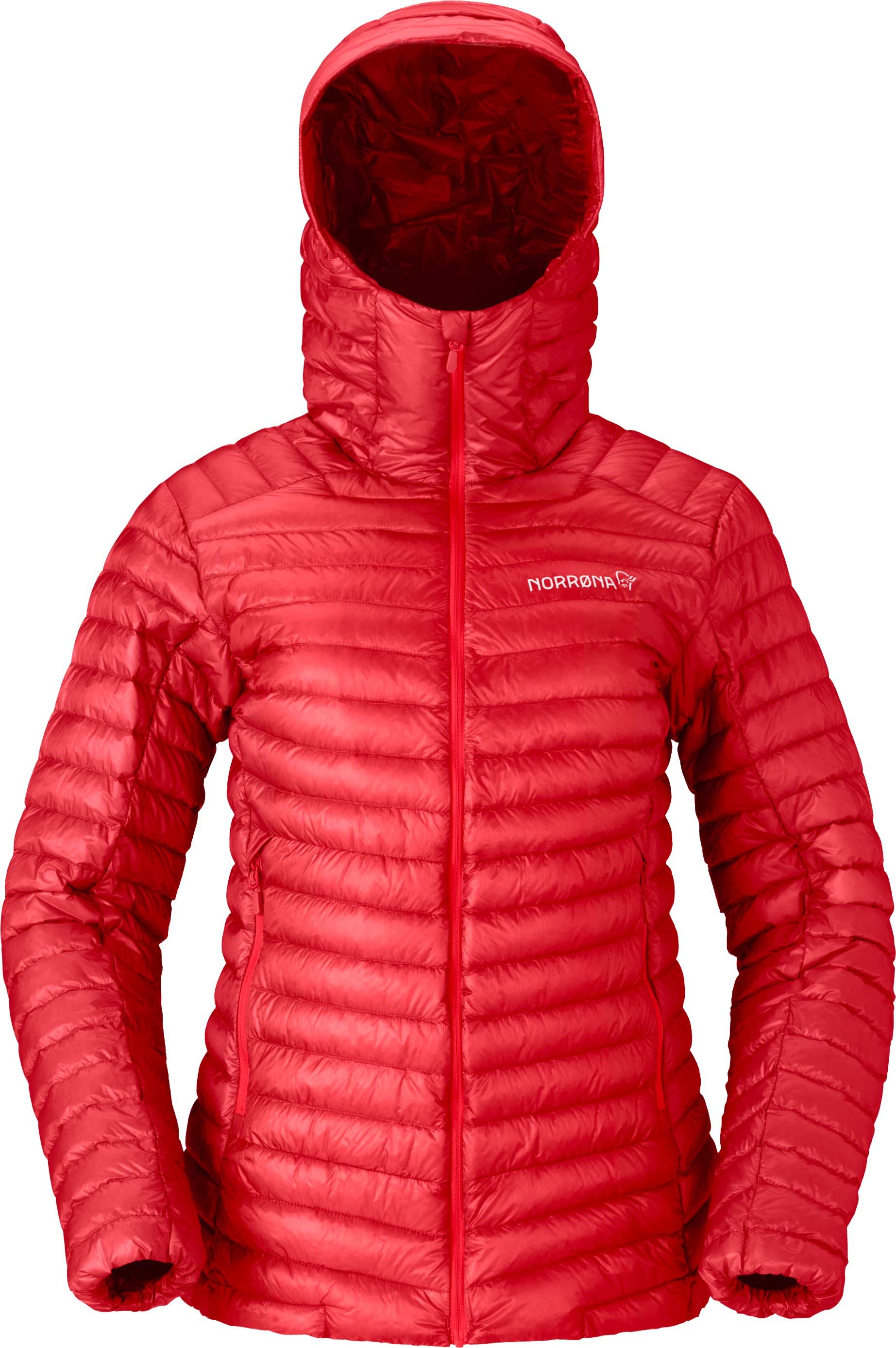 Trollveggen Down800 Super Light Hood W Baked Apple + Norrona