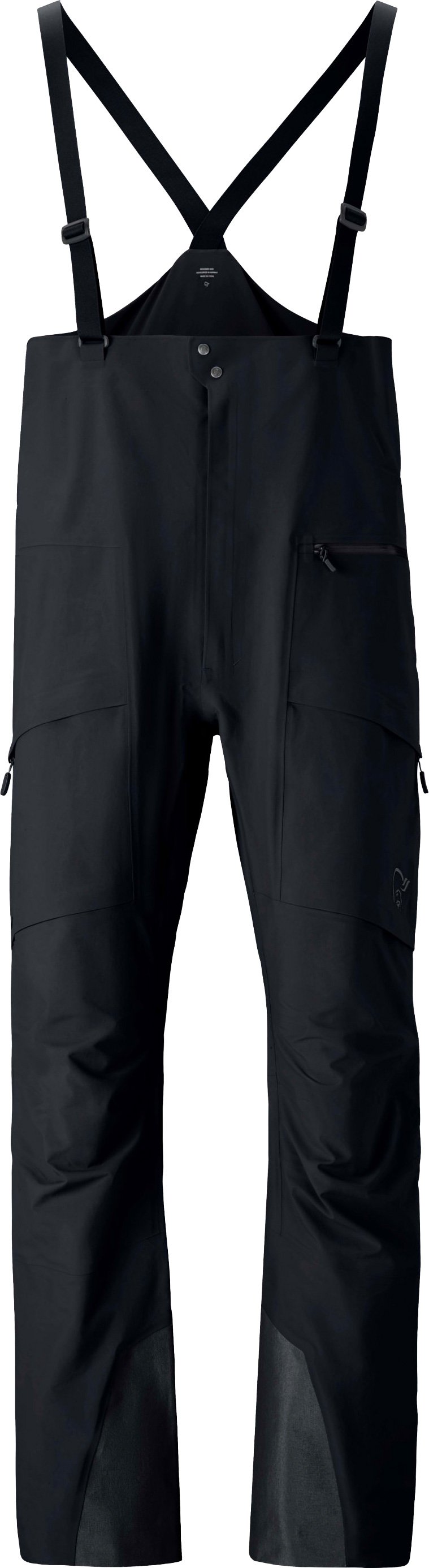 More Gore-Tex Salopette M Caviar Black + Norrona