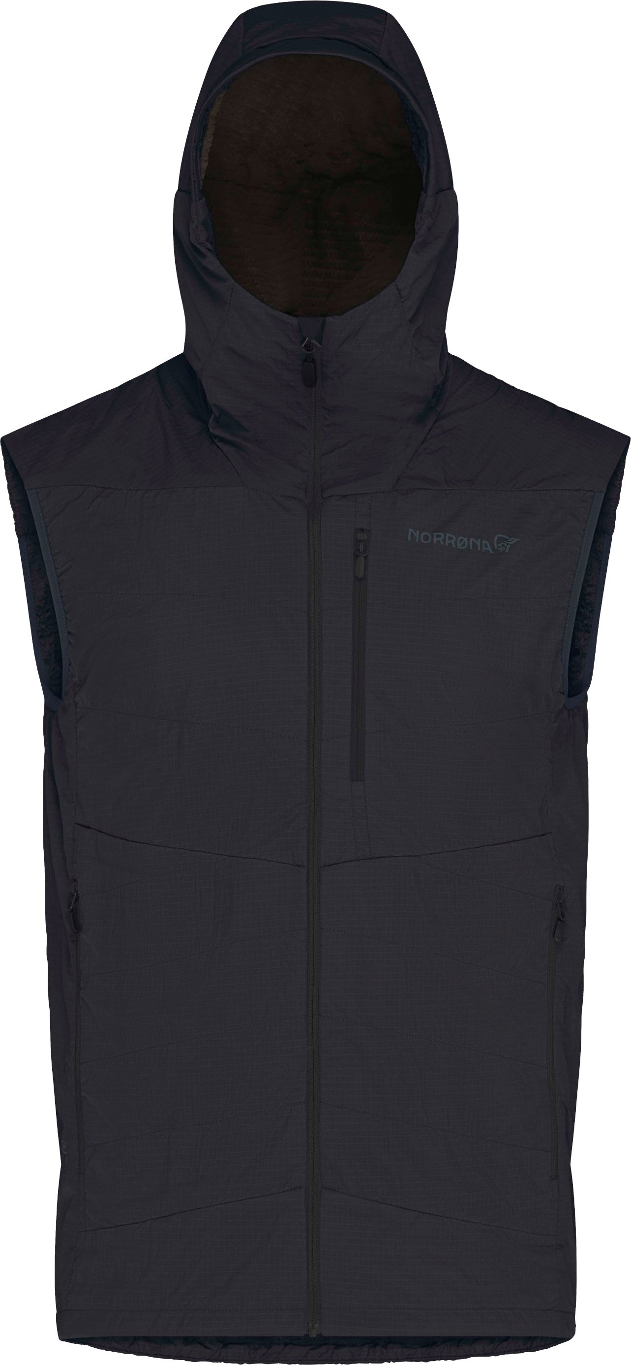 Lyngen Thermo100 Active Vest M Caviar Black + Norrona