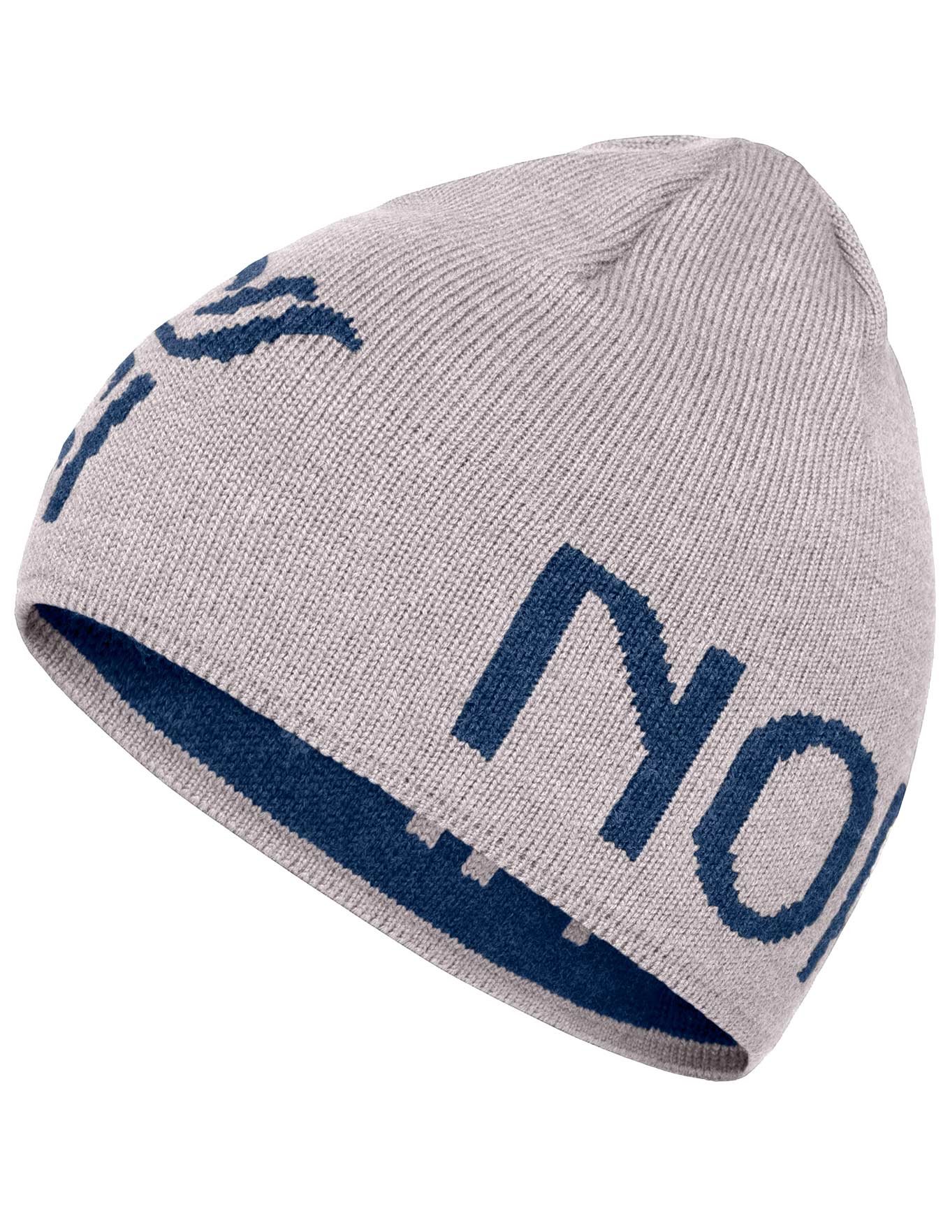 /29 Mid Merinoull Logo Beanie Grey Melange + Norrona