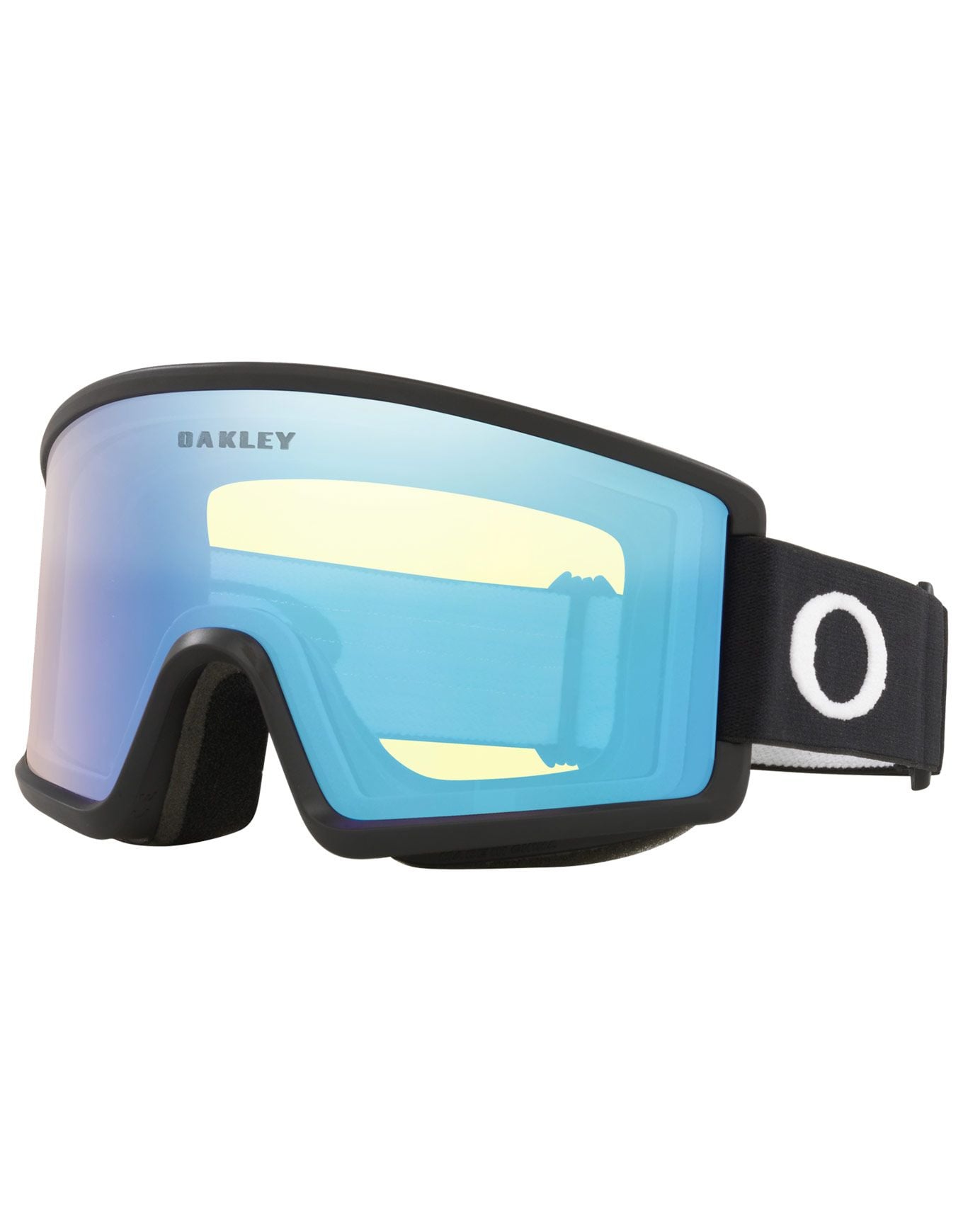 Target Line M Matte Black Hi Yellow + Oakley