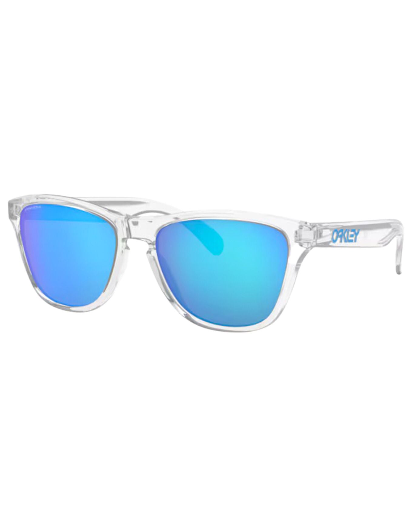 Frogskins XS Polished Clear Prizm Sapphire + Oakley