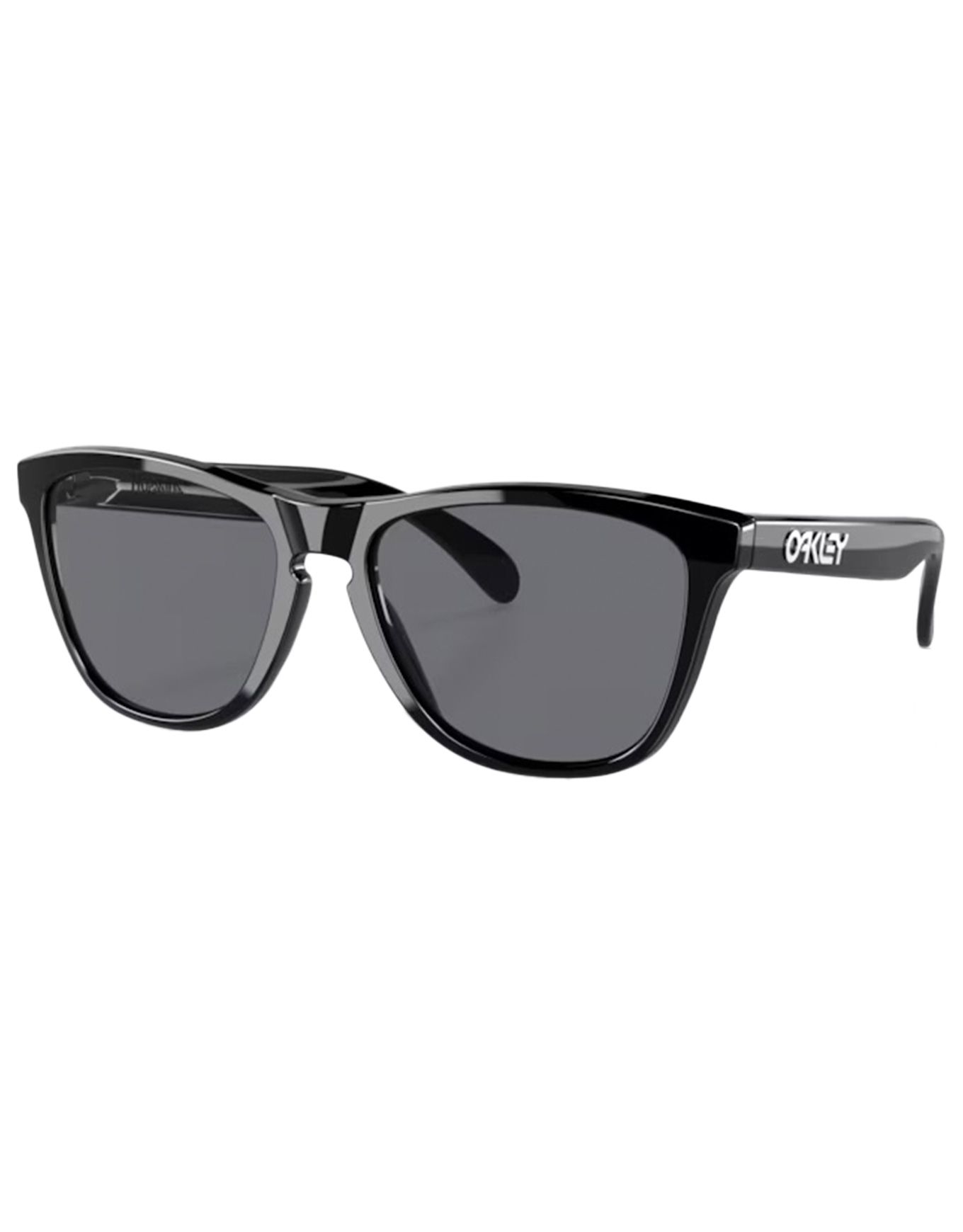 Frogskins Polished Black Grey + Oakley