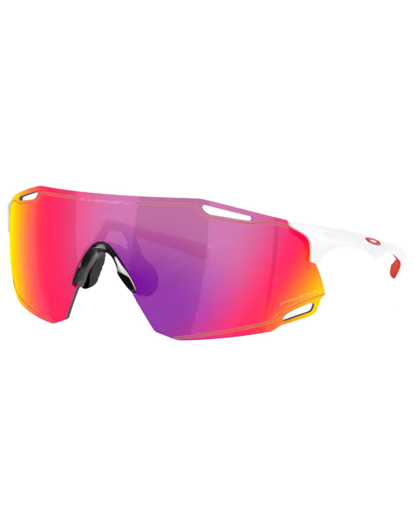 Cybr Dyno Polished White Prizm Road + Oakley