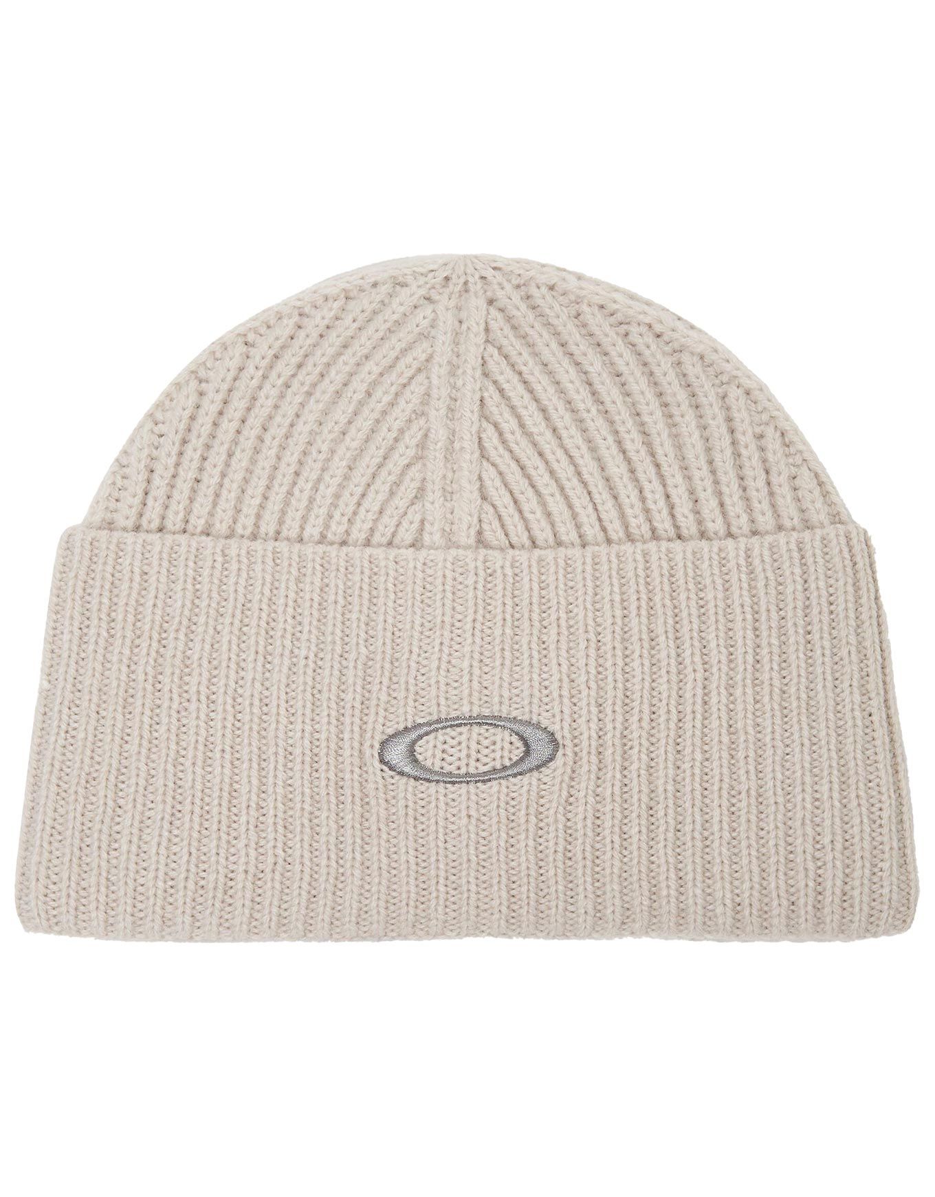 Ellipse Ribbed Beanie Mist Cement + Oakley