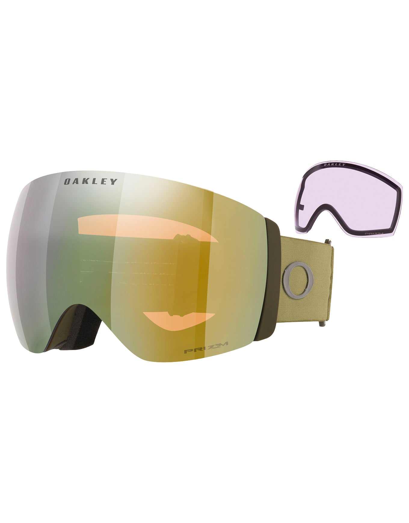 Flight Deck Pro L Fern Prizm Sage Gold Iridium + Oakley