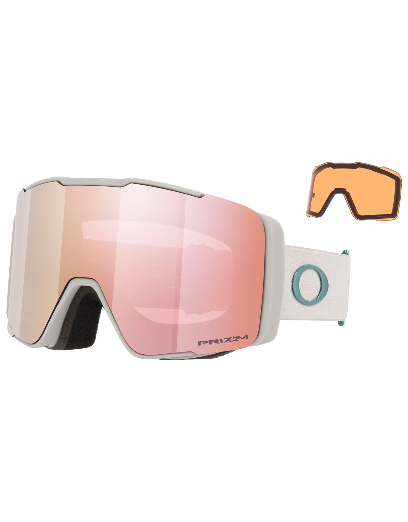 Line Miner Pro M Cool Grey Prizm Rose Gold Iridium + Oakley