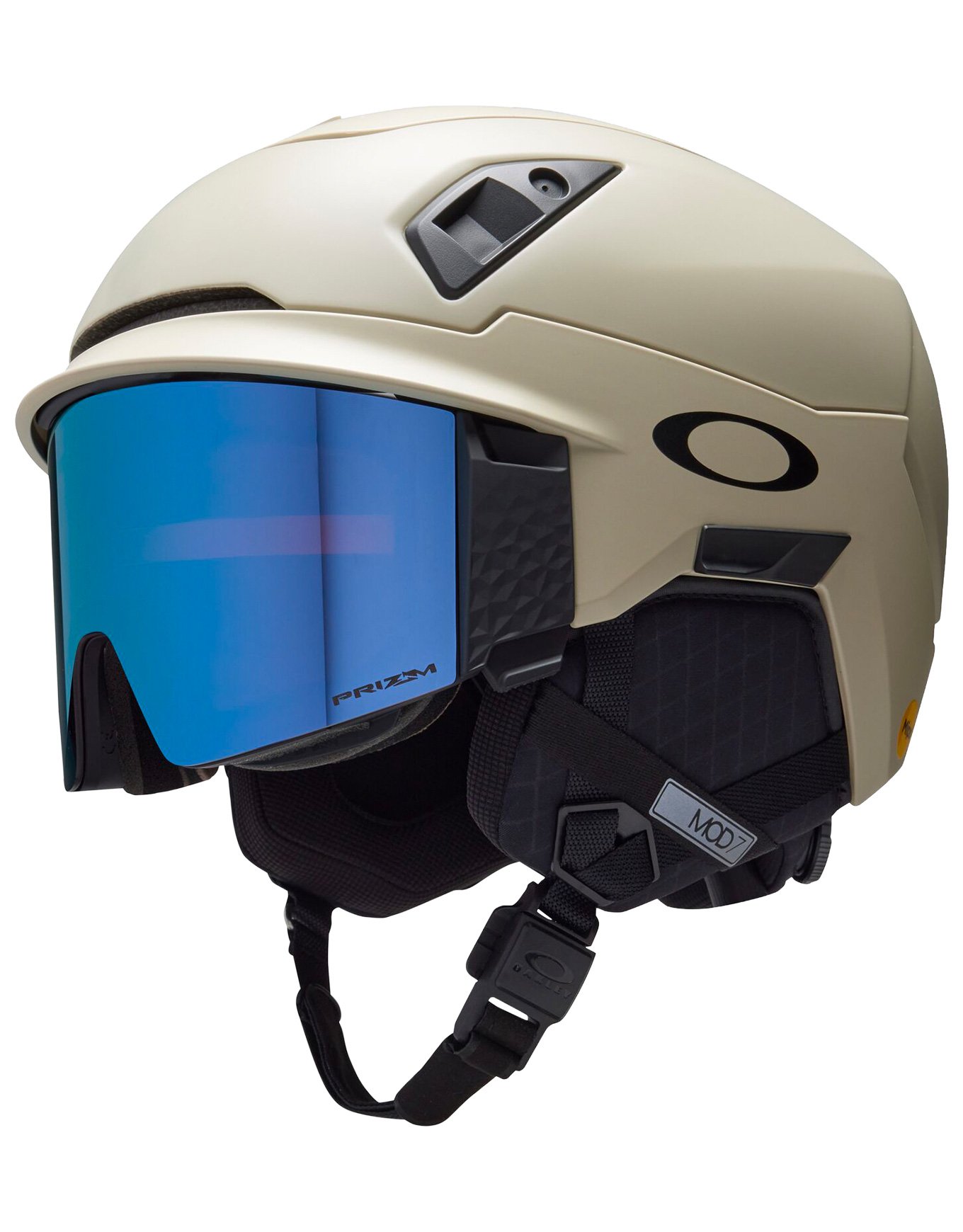 Mod7 Satin Sand/Prizm Sapphire + Oakley
