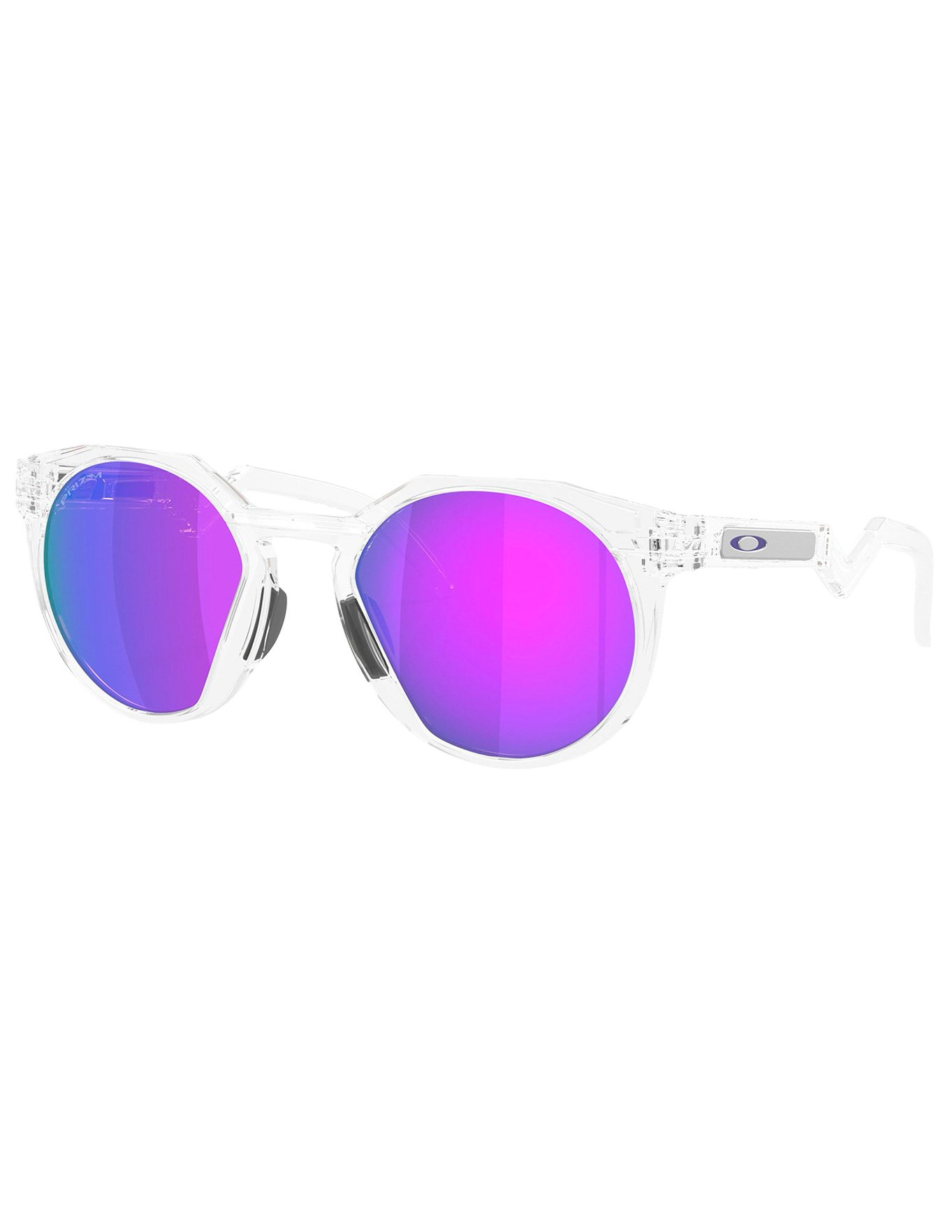 Hstn Clear Prizm Violet + Oakley