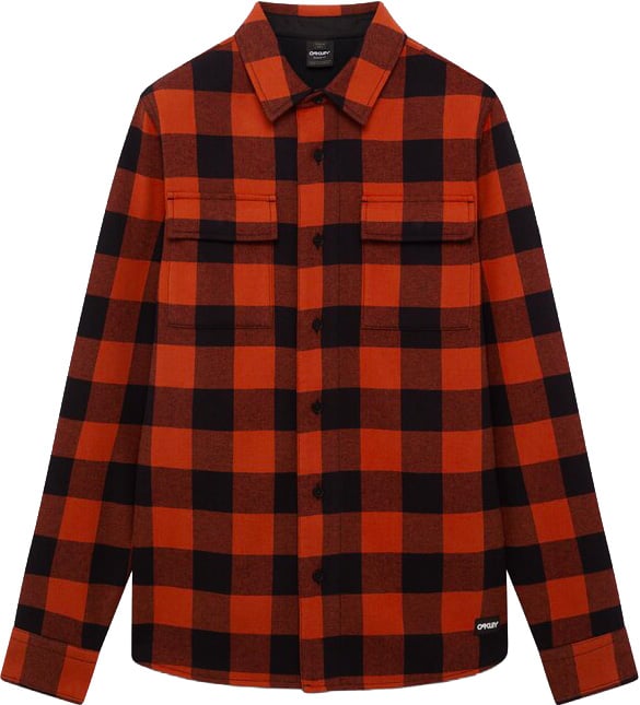 Bear Cozy Flannel Flam Red Pit Black Check + Oakley