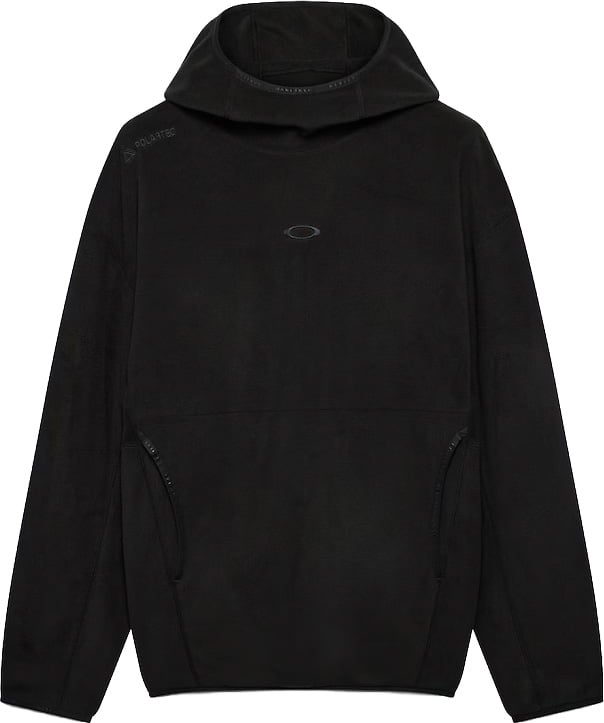 Slush Polar Hoodie Pitch Black + Oakley
