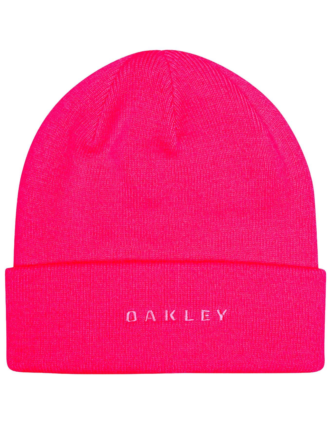 Neon Beanie Neon Pink + Oakley