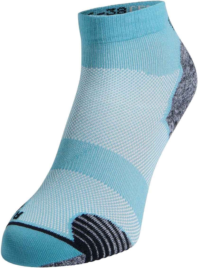 Odlo Ceramicool Run Calzini Unisex Bassi, Tessuto Raffreddante, Imbottiti Su Tallone E Punta, Antiodore, Per Corsa