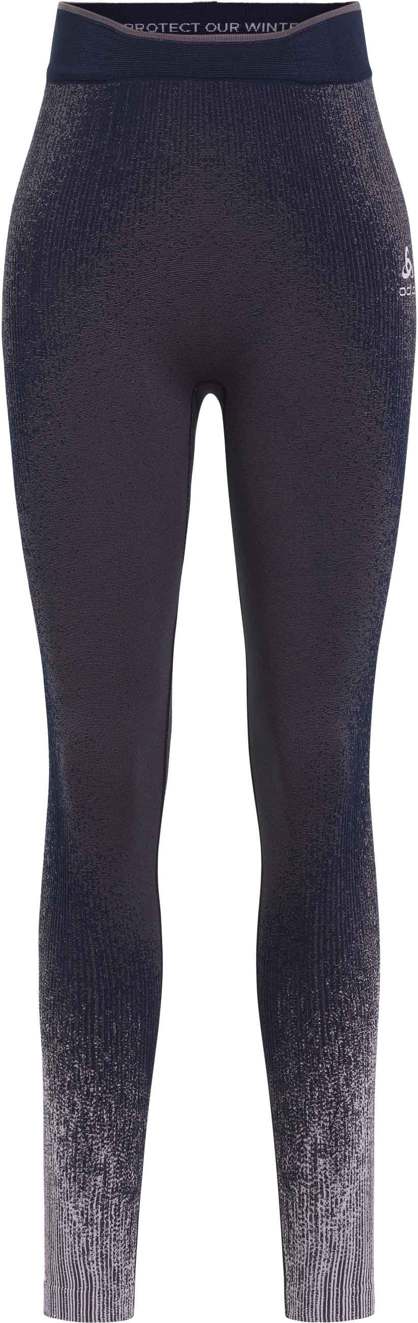 BL Bottom Long Performance Warm W Blackcomb Gray Ridge + Odlo