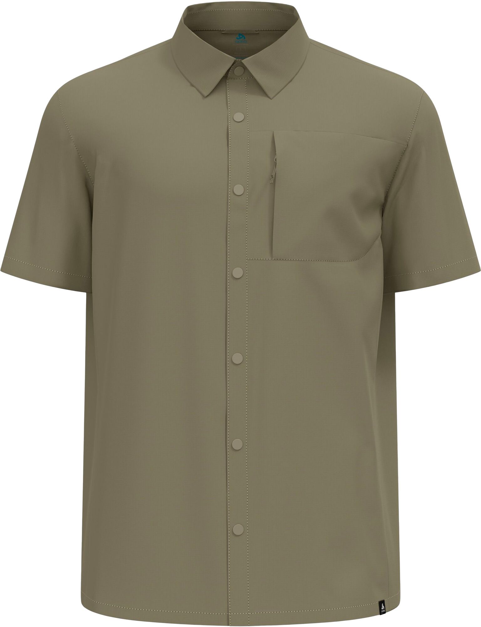 Essential Shirt S/S M Vetiver + Odlo