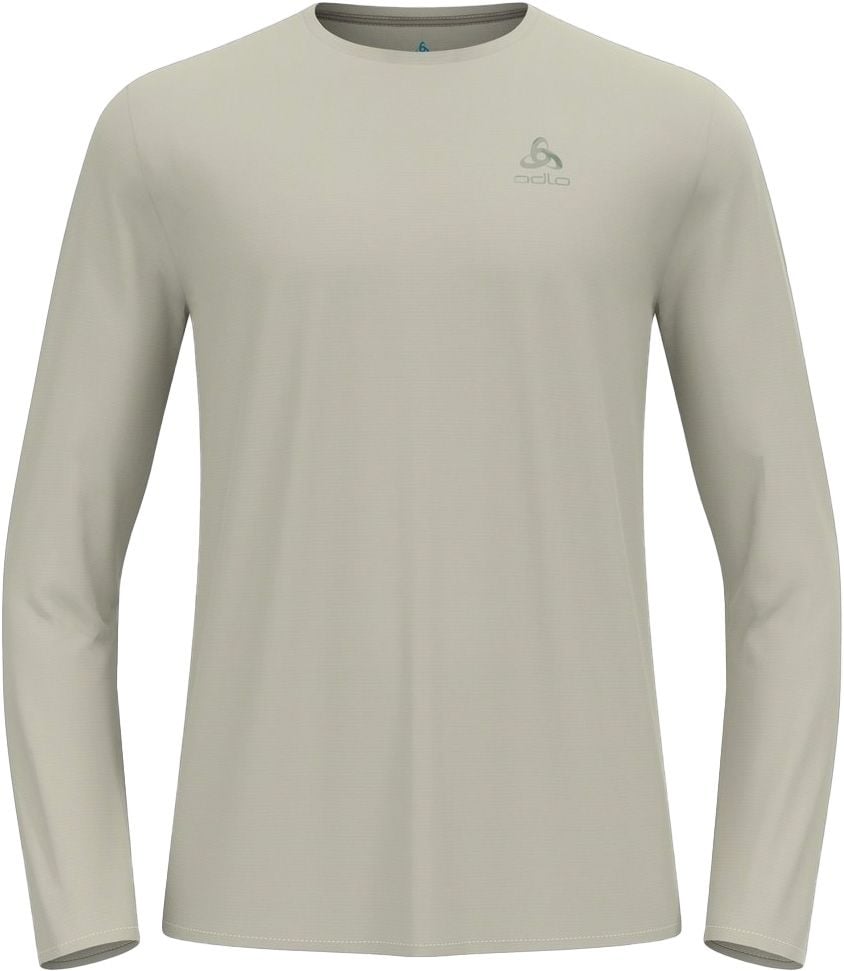 Zeroweight Chill-Tec Tee Crew Neck L/S M Agate Gray + Odlo