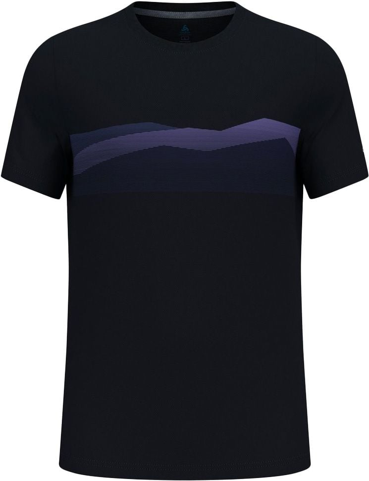 F-Dry Ridgeline T-Shirt Crew Neck S/S M Black - Afterparty + Odlo