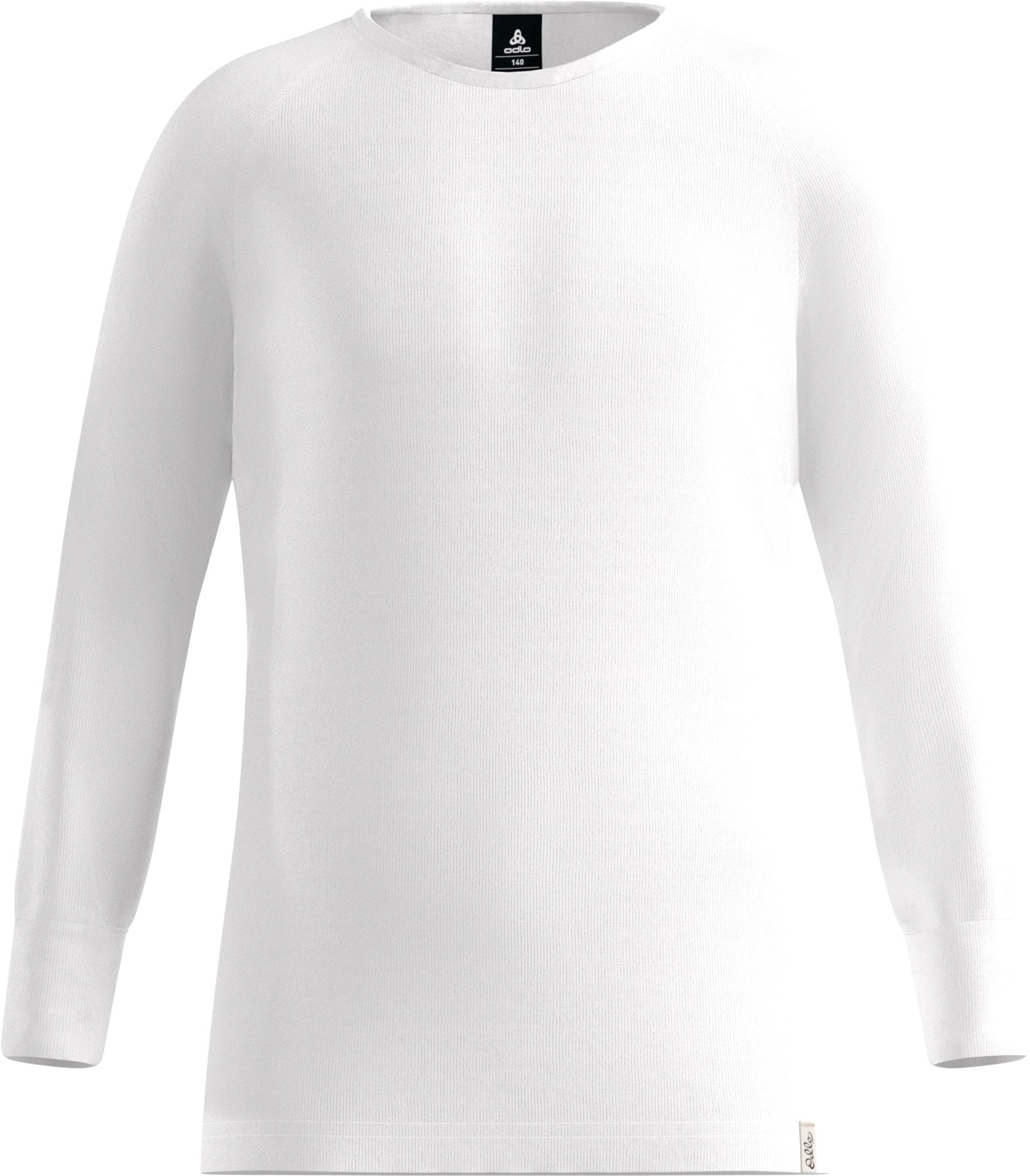 BL Top Crew Neck LS Active Warm Kids White + Odlo