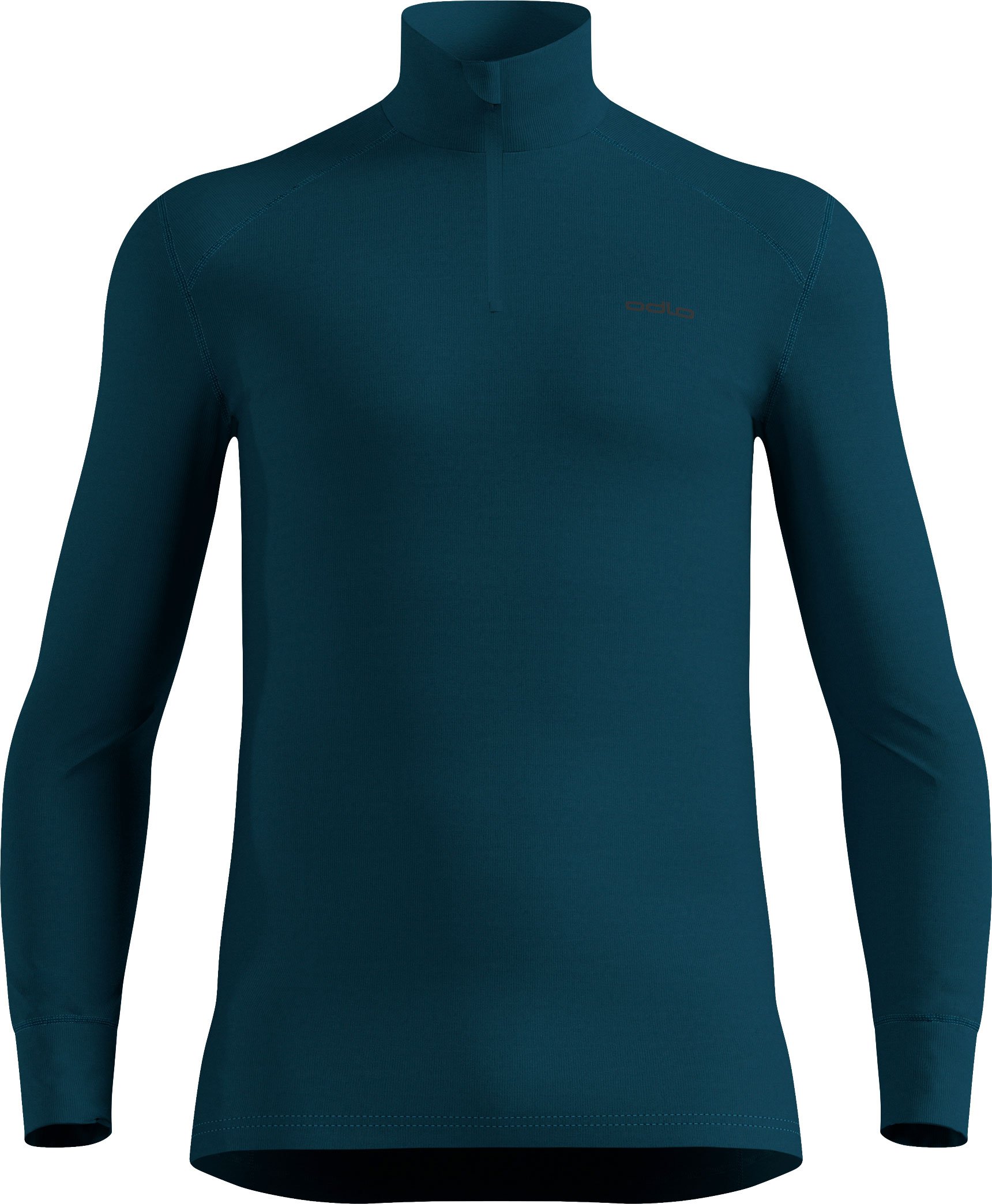 Active Warm Baselayer Top Turtle Neck Half Zip M Reflecting Pond + Odlo