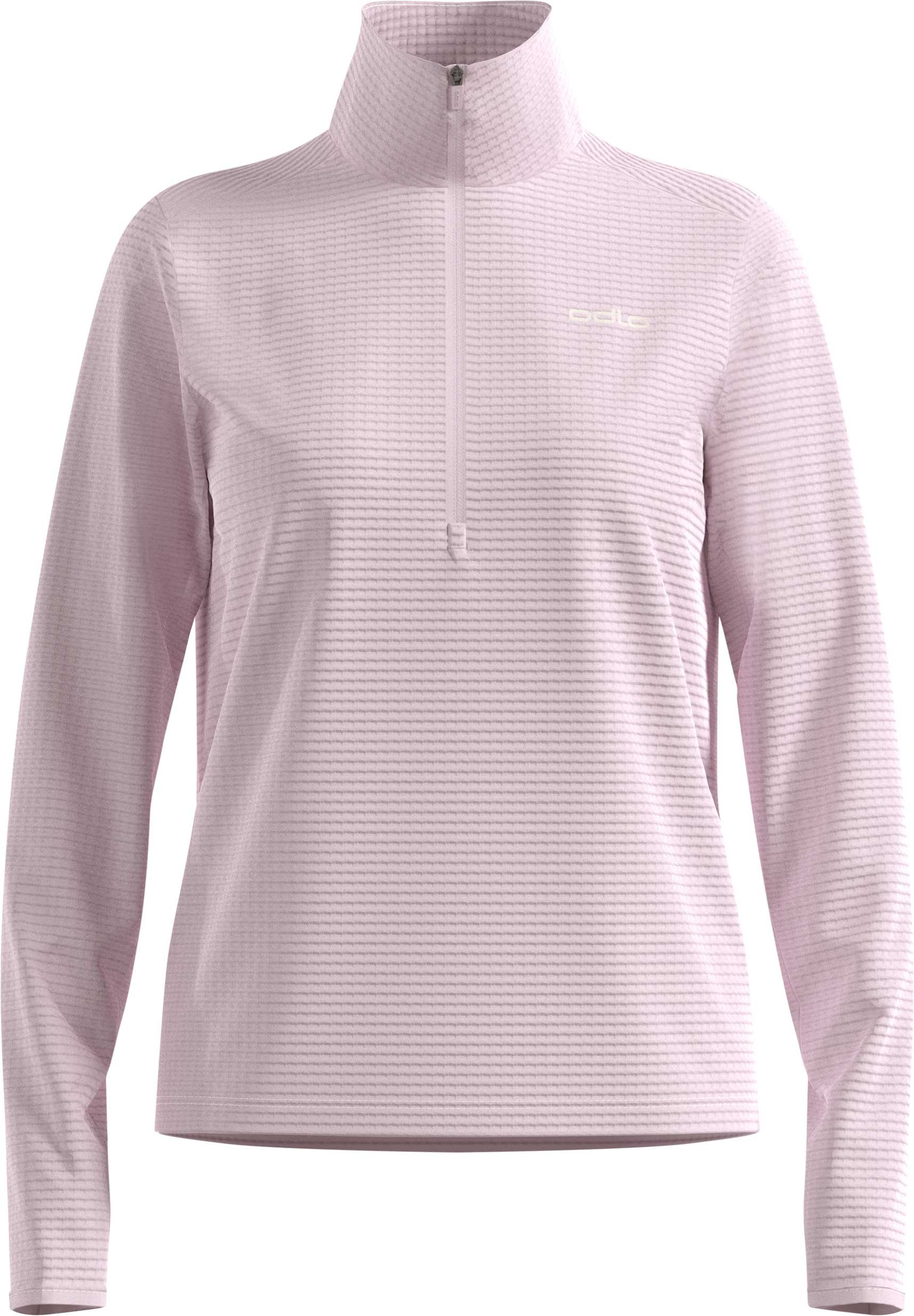 Essential Thermal Mid Layer 1/2 Zip W Orchid Ice + Odlo