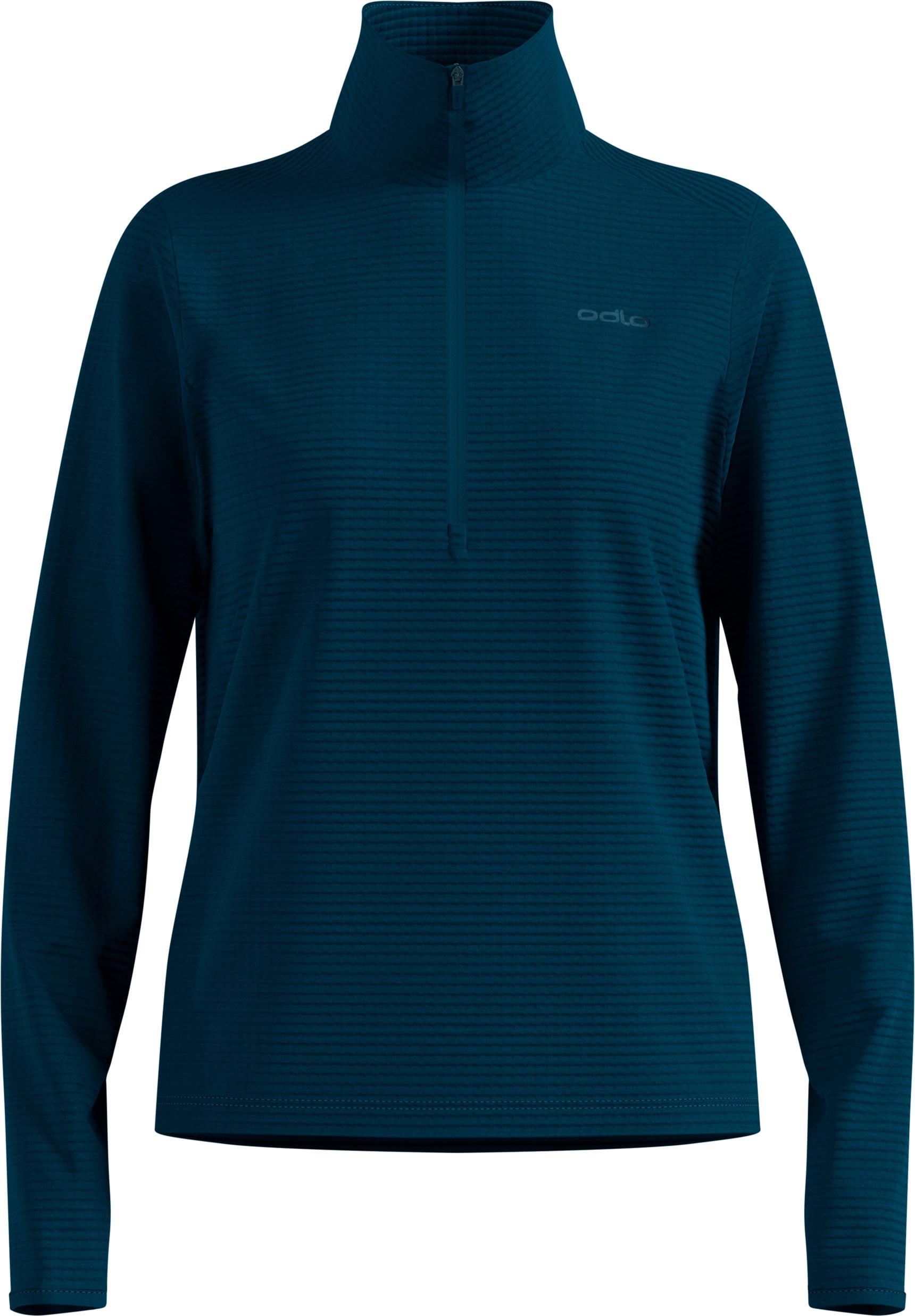 Essential Thermal Mid Layer 1/2 Zip W Reflecting Pond + Odlo