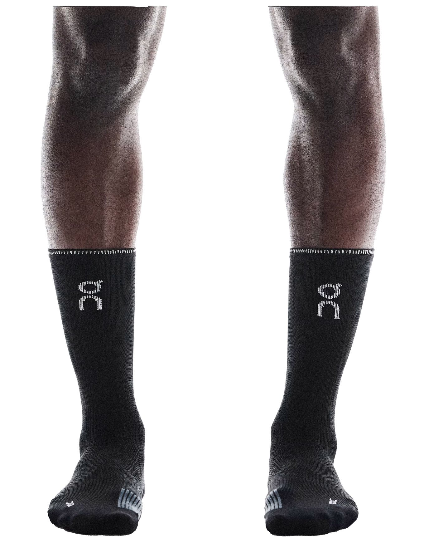 Performance Run Sock High Black Eclipse + On Running