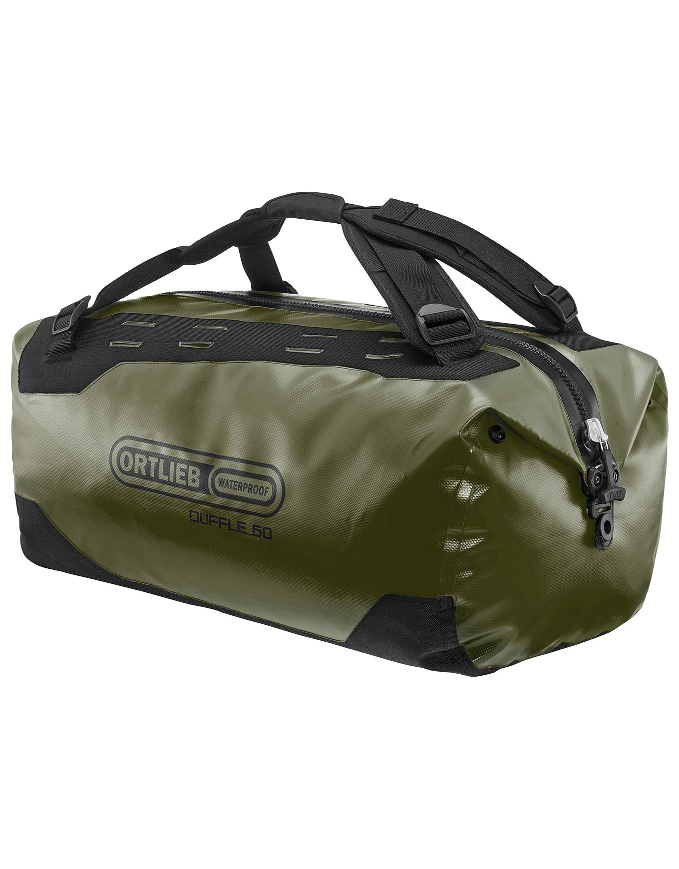 Duffle 60L Olive - Black + Ortlieb