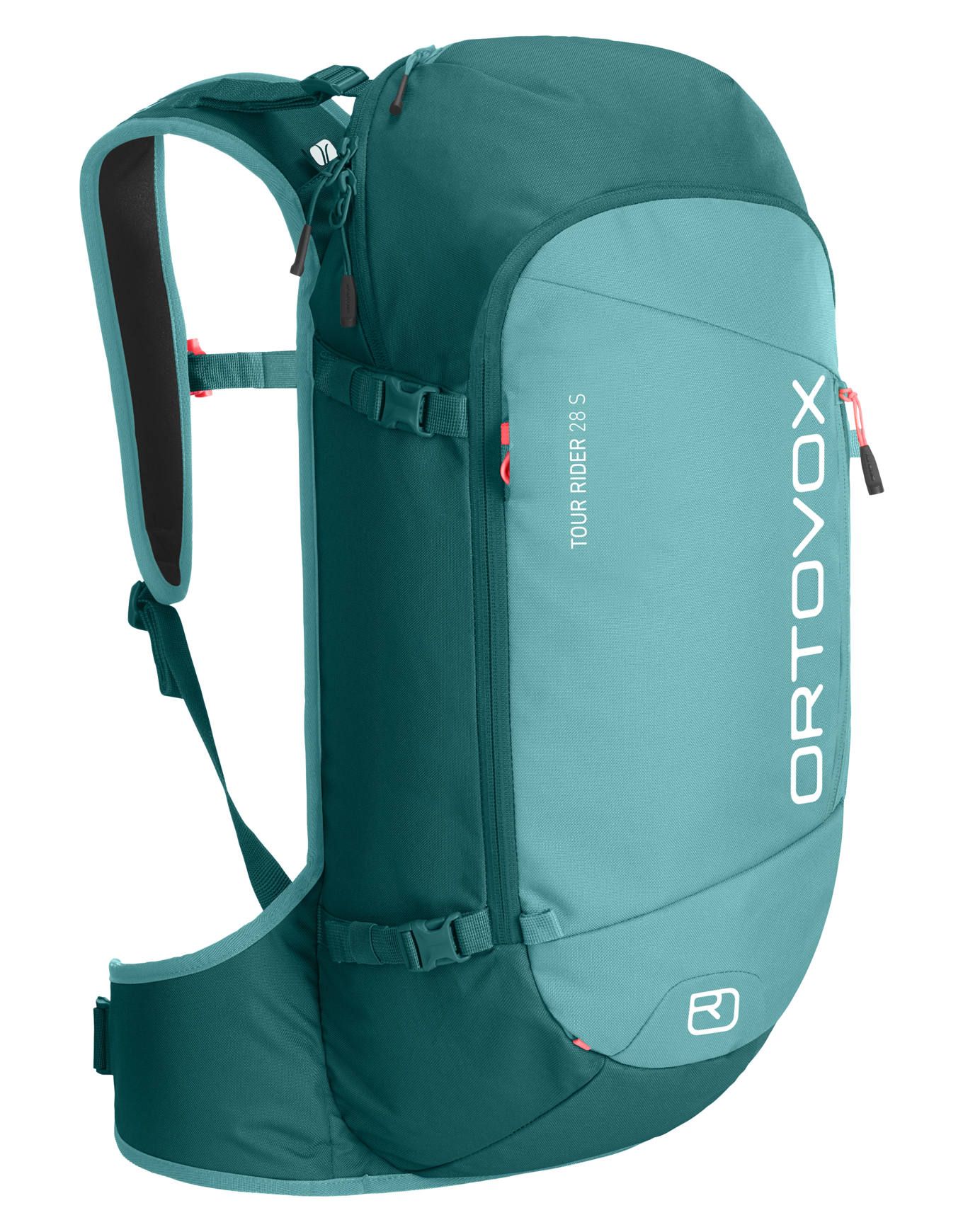 Ortovox Tour Rider 28 S Pacific Green Ski / snowboard rugzakken ...