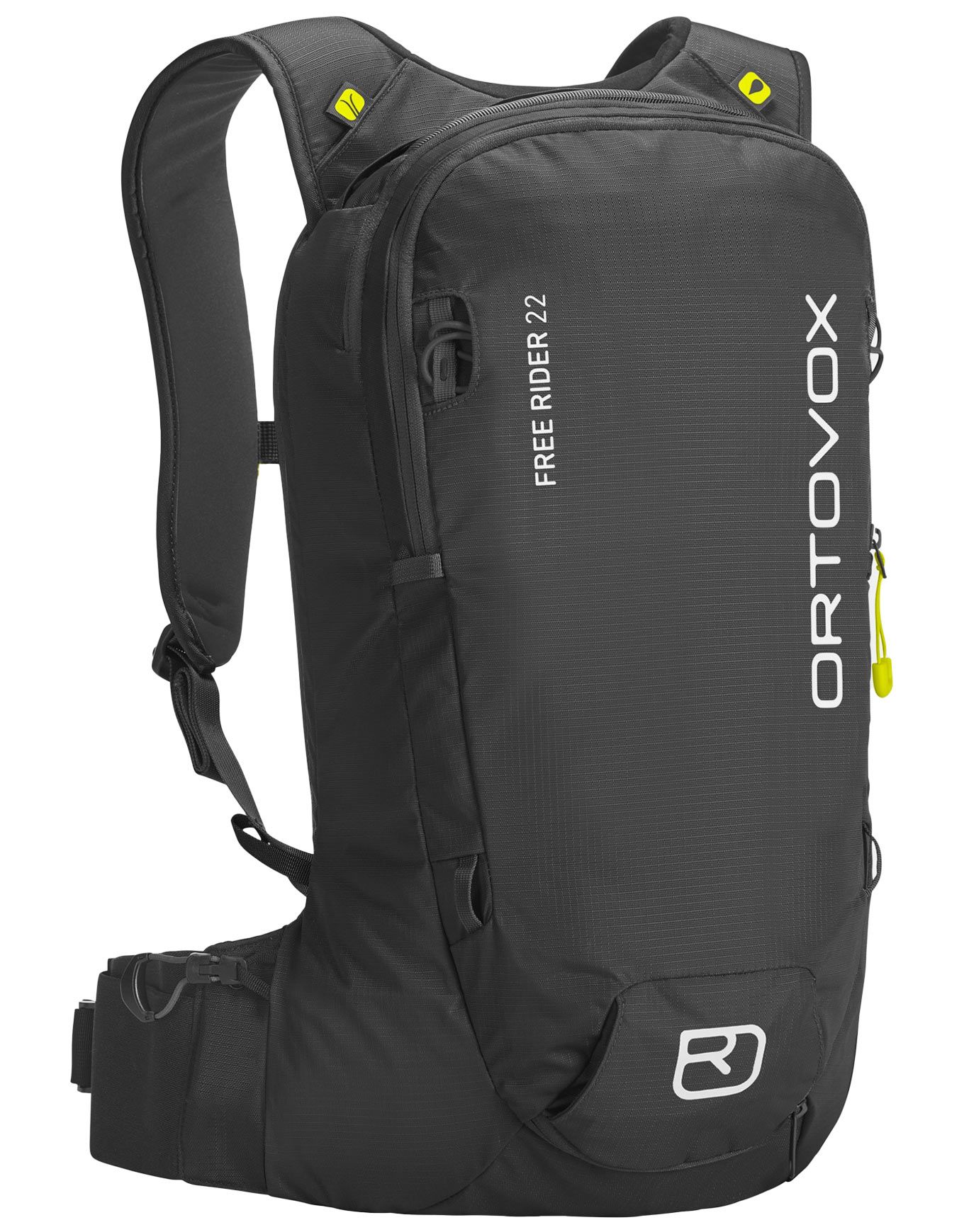 Ortovox Free Rider 22 Black Raven Ski/snowboard backpacks : Snowleader