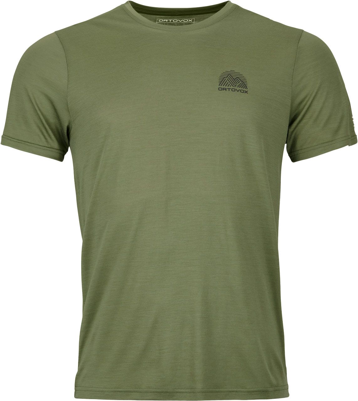 120 Cool Tec Mtn Stripe T-Shirt M Wild Herbs + Ortovox