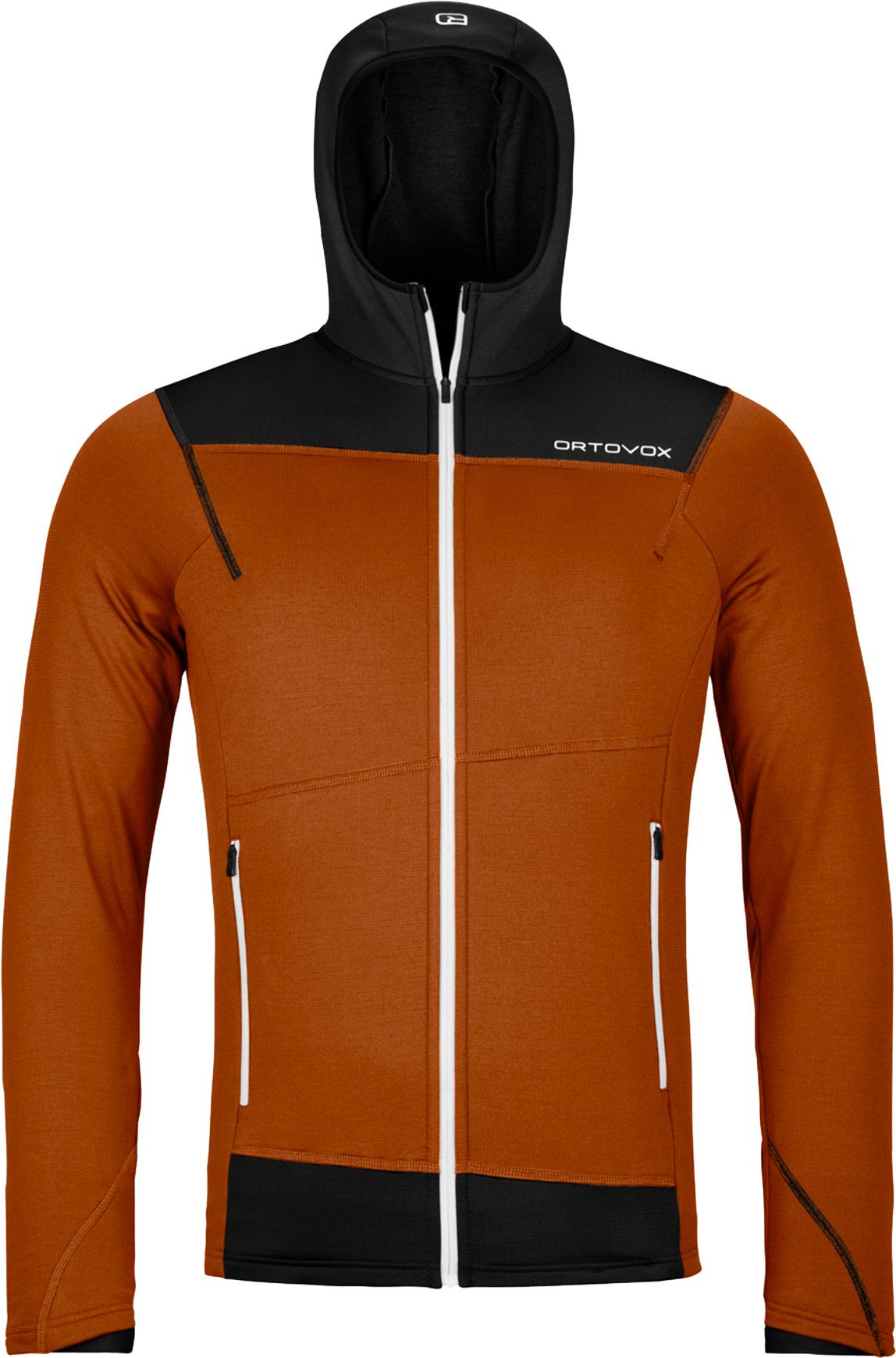 Fleece Light Hoody M Bristle Brown + Ortovox