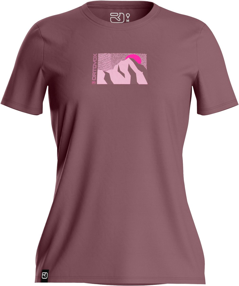 120 Cool Tec Mountain Sun T-shirt W Chestnut + Ortovox