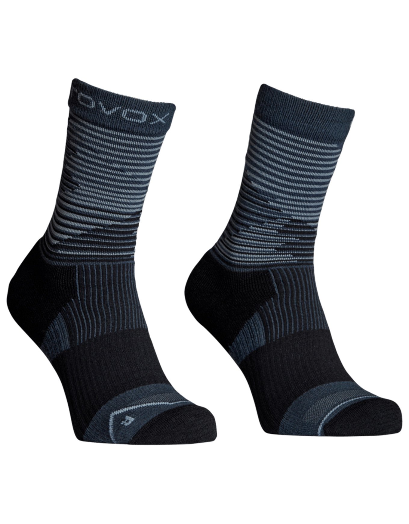 All Mountain Mid Socks M Black Raven + Ortovox