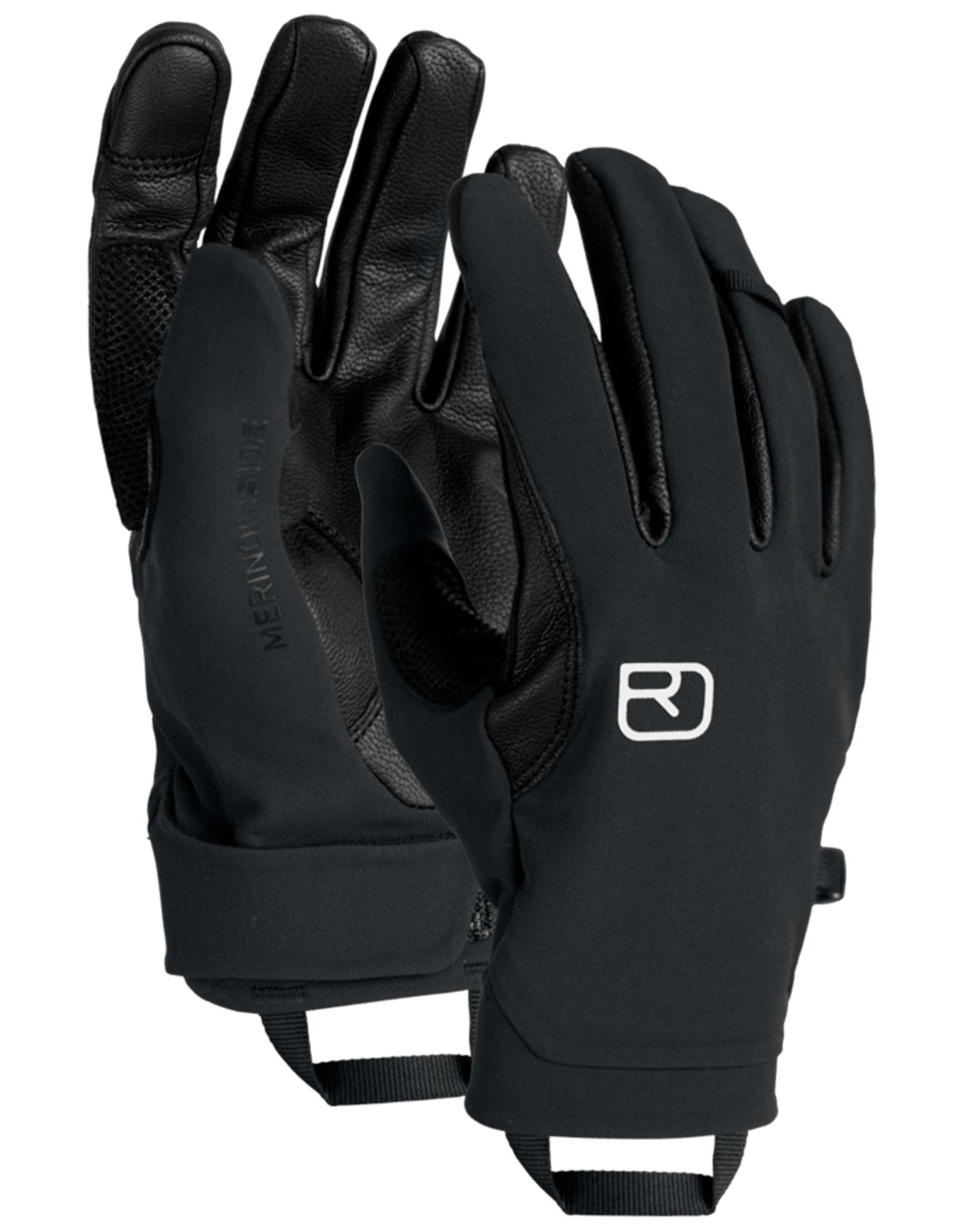 Tour Light Glove M Black Raven + Ortovox