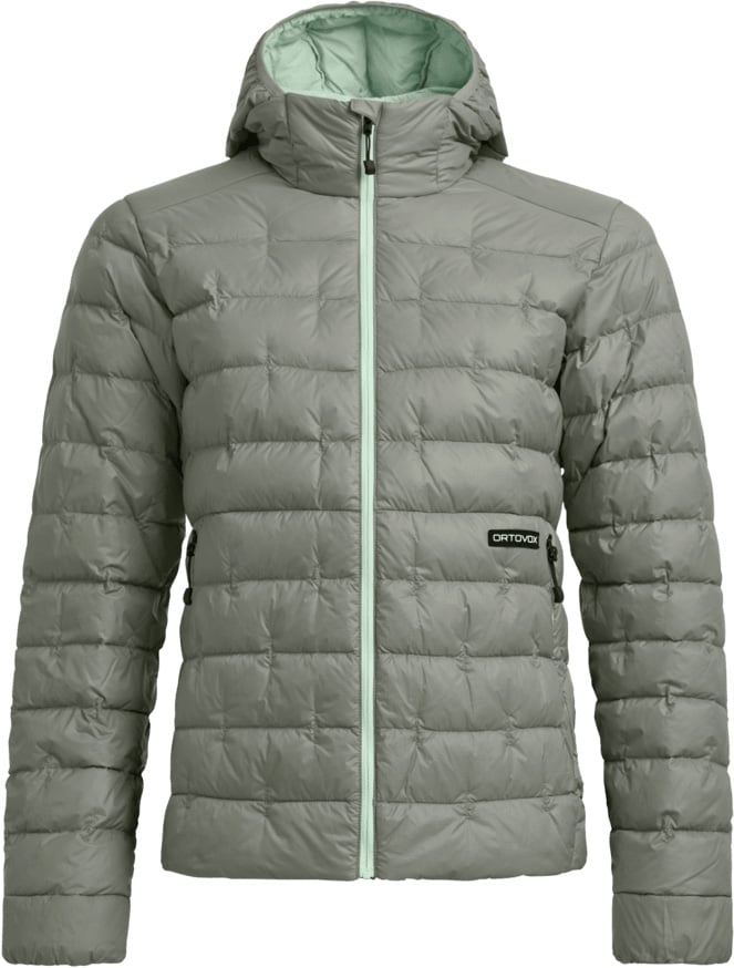 Downwool 180 Hooded Jacket W Green Sage + Ortovox