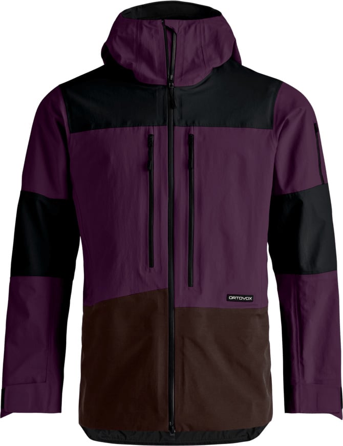 Ravine Free 3L Jacket M Dark Wild Berry + Ortovox