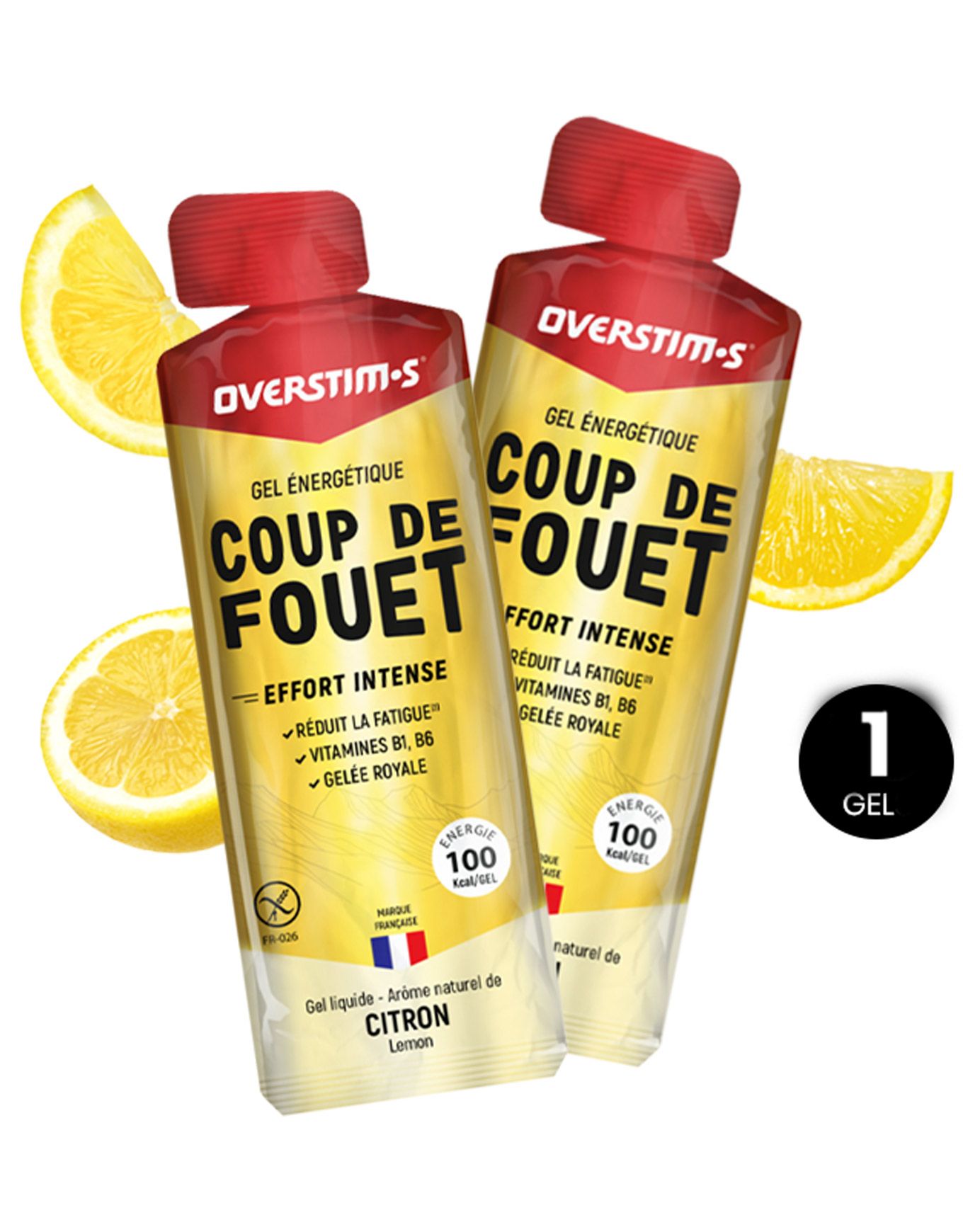 Gel Coup De Fouet Citron + Overstims